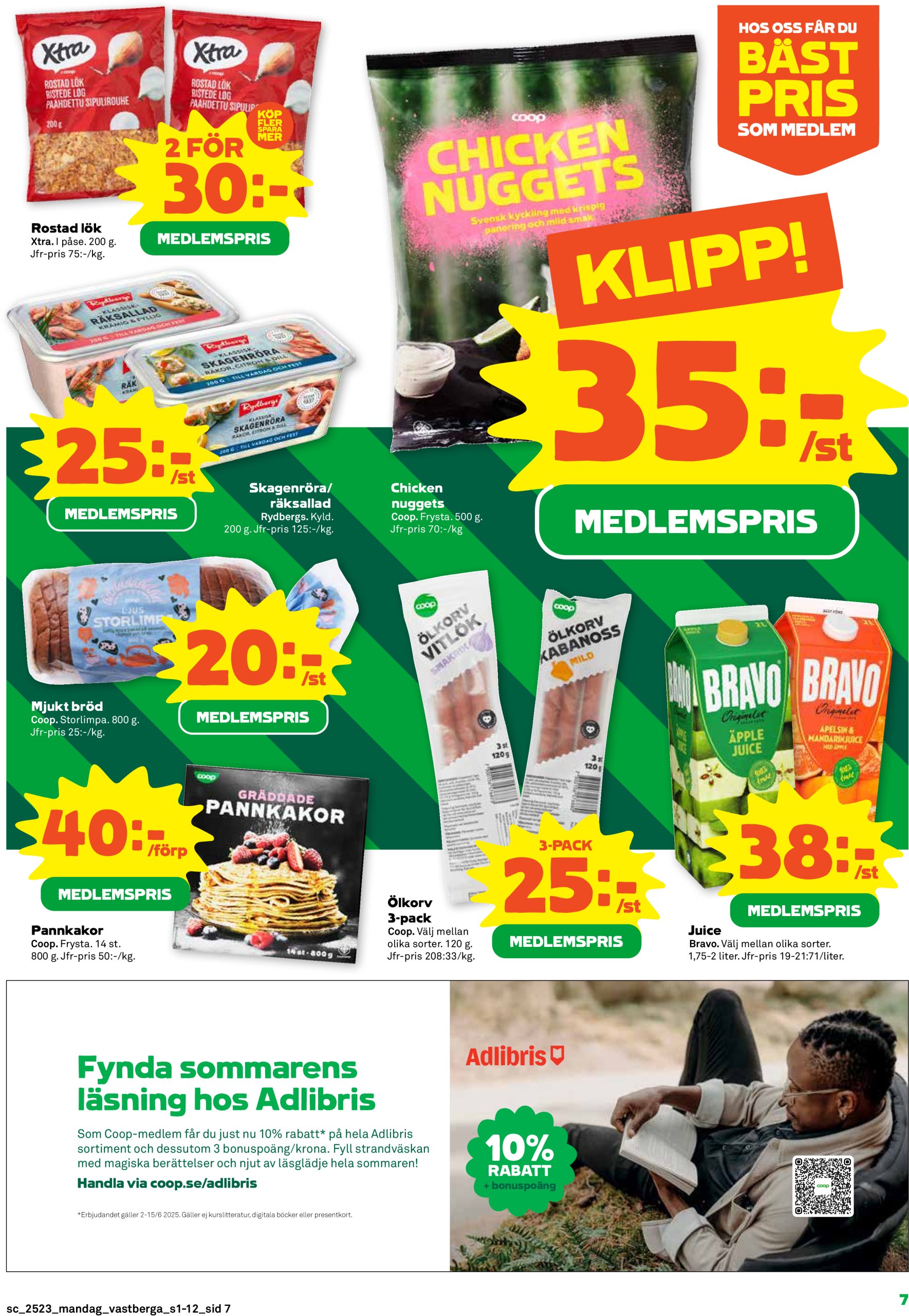 coop - Stora Coop-reklambladet giltigt från 02/06 - 08/06 - page: 7