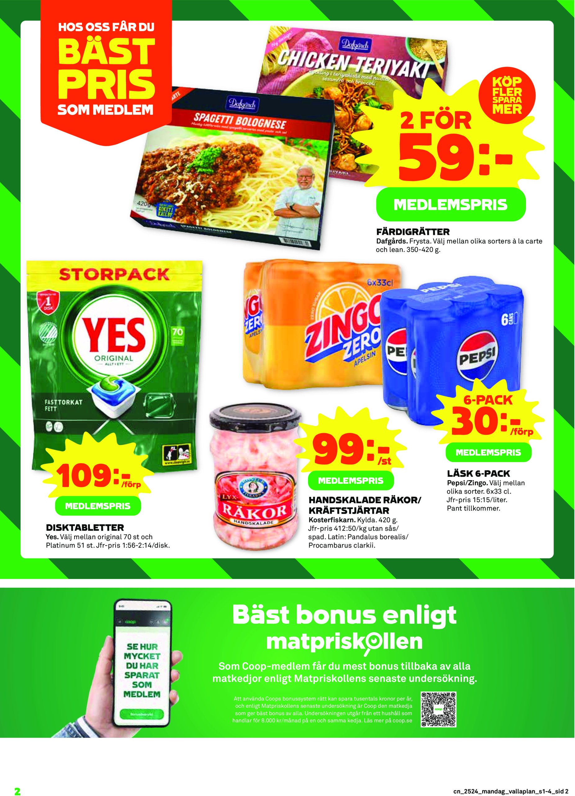 coop - Coop - Stockholmsvägen-reklambladet giltigt från 09/06 - 15/06 - page: 2
