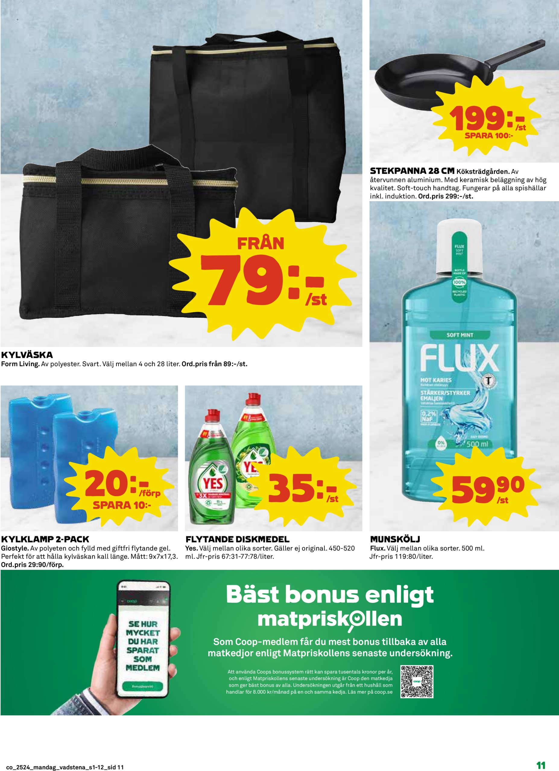 coop - Coop-reklambladet giltigt från 09/06 - 15/06 - page: 11