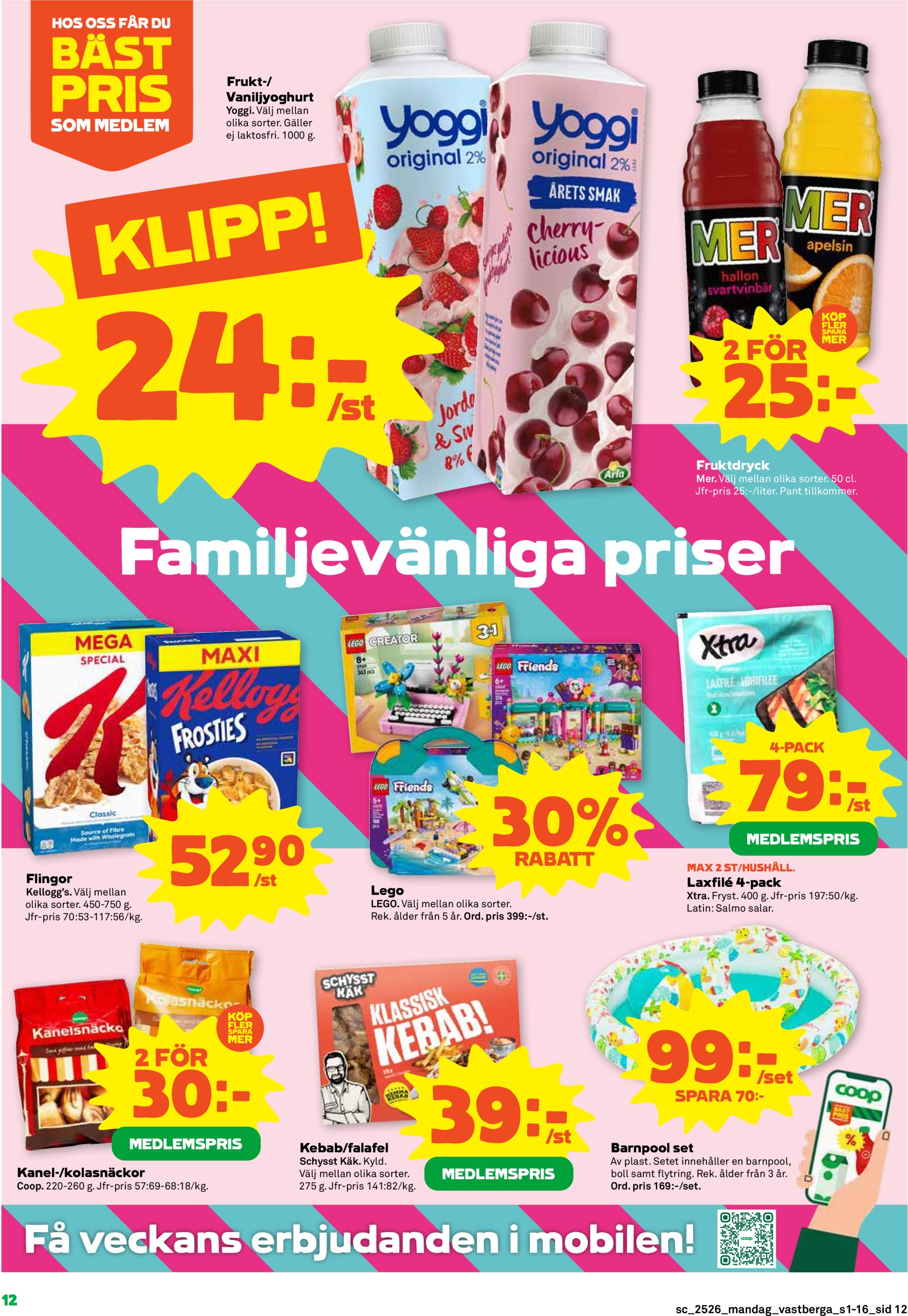 coop - Stora Coop-reklambladet giltigt från 23/06 - 29/06 - page: 12