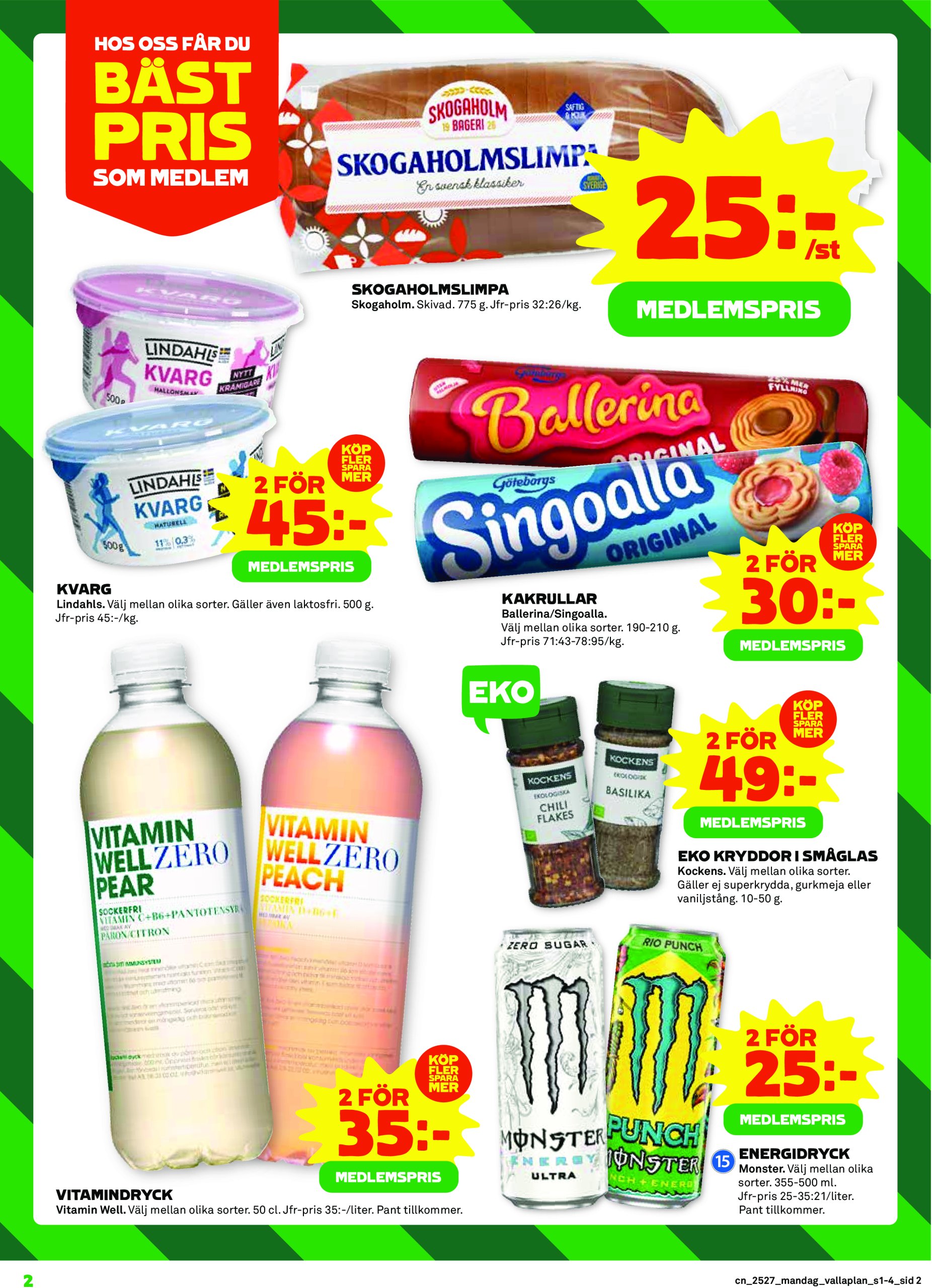 coop - Coop - Coop Stockholmsvägen-reklambladet giltigt från 30/06 - 06/07 - page: 2