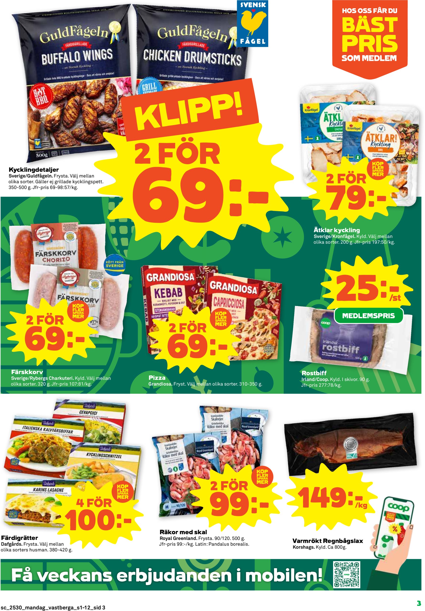 coop - Stora Coop-reklambladet giltigt från 21/07 - 27/07 - page: 3
