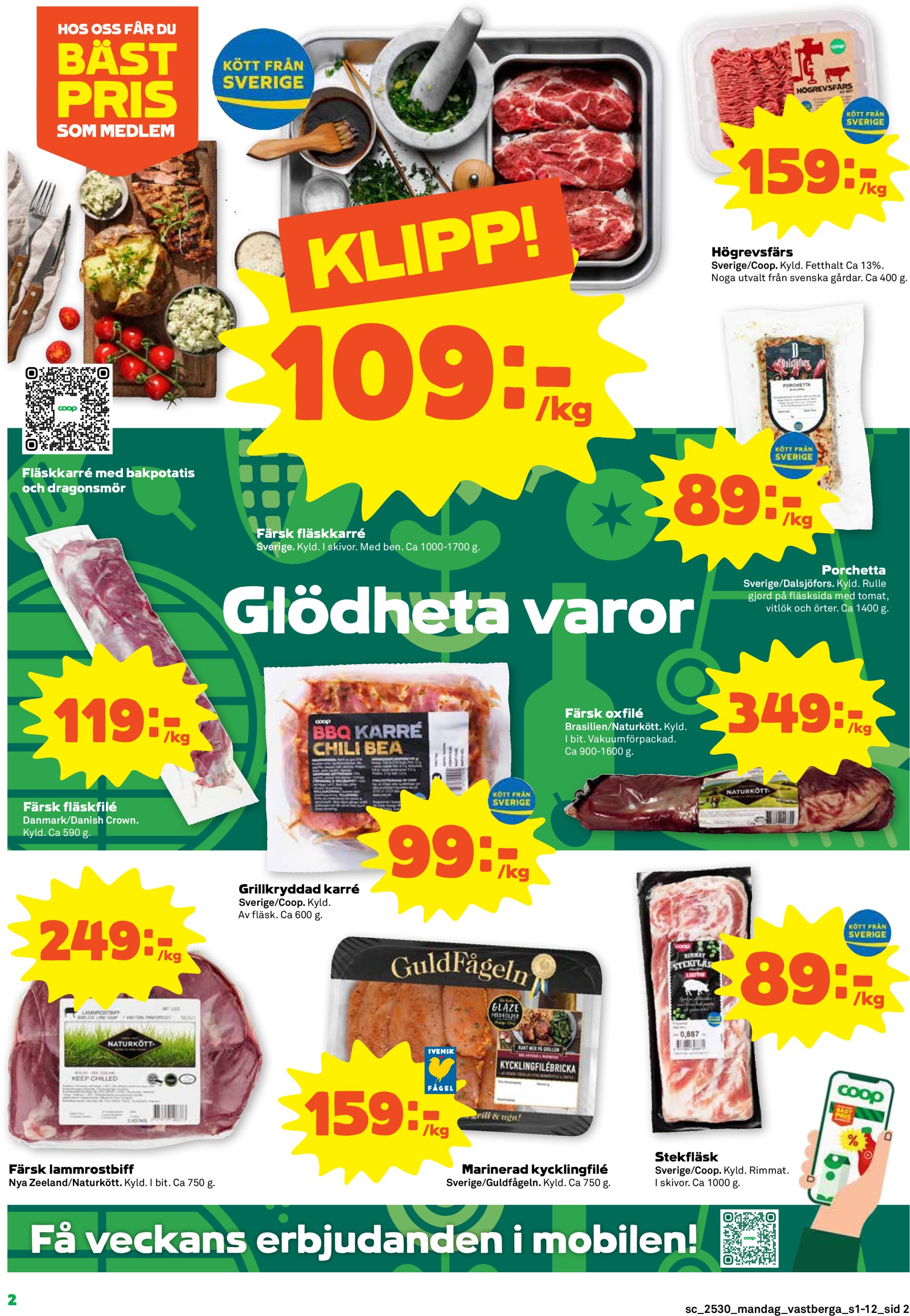 coop - Stora Coop-reklambladet giltigt från 21/07 - 27/07 - page: 2