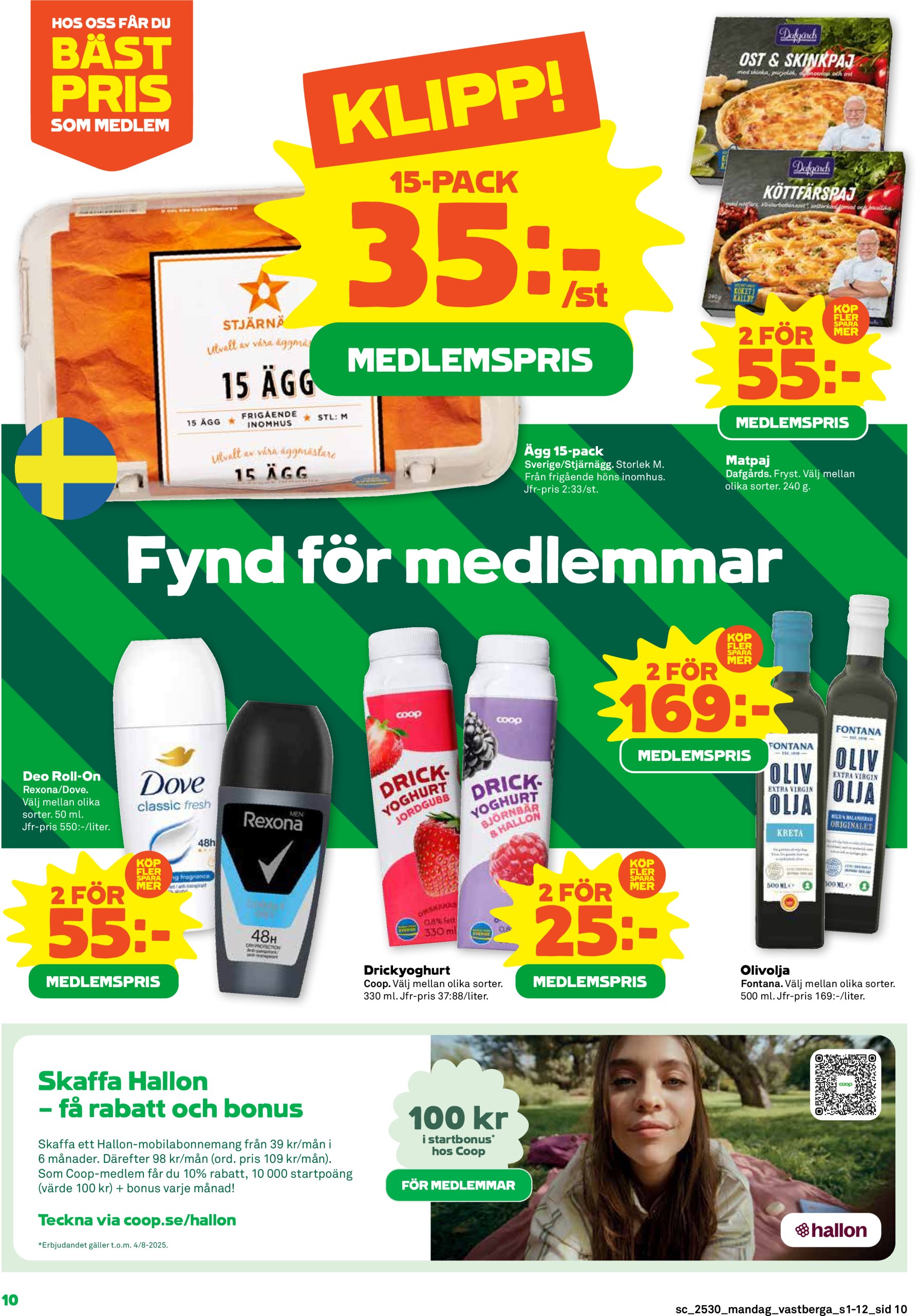 coop - Stora Coop-reklambladet giltigt från 21/07 - 27/07 - page: 10