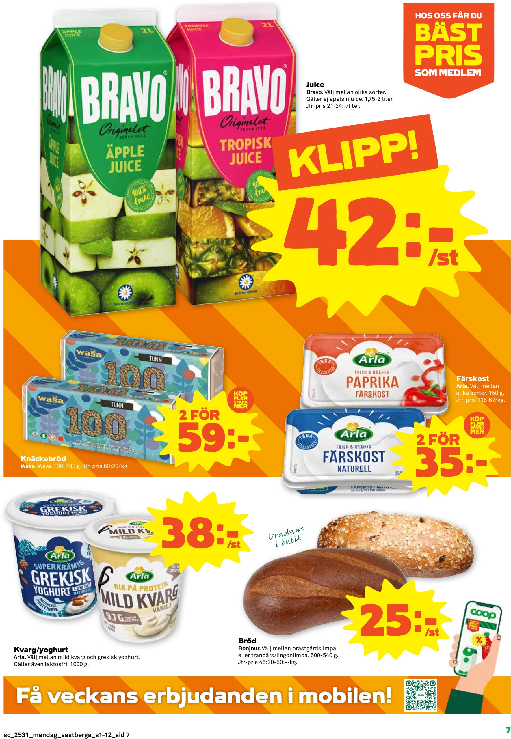 coop - Stora Coop-reklambladet giltigt från 28/07 - 03/08 - page: 7