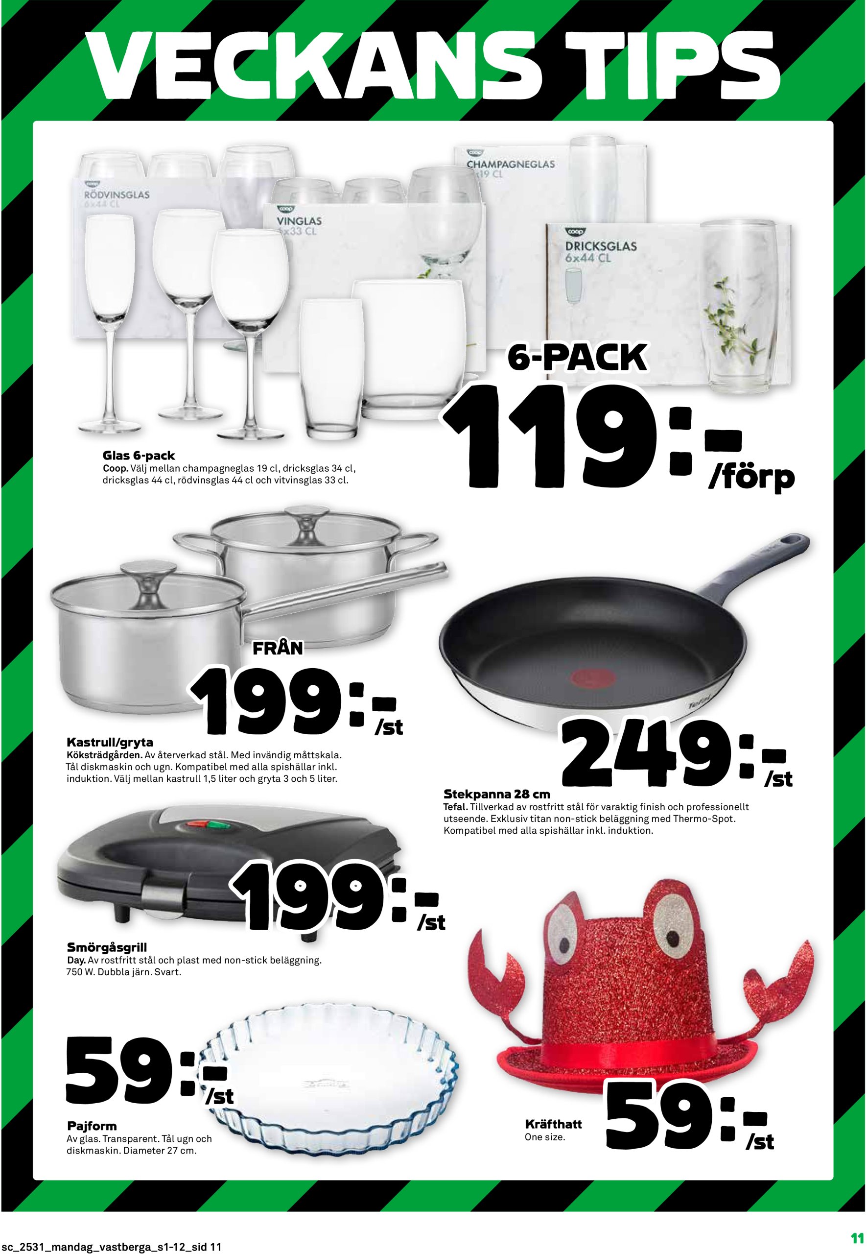 coop - Stora Coop-reklambladet giltigt från 28/07 - 03/08 - page: 11