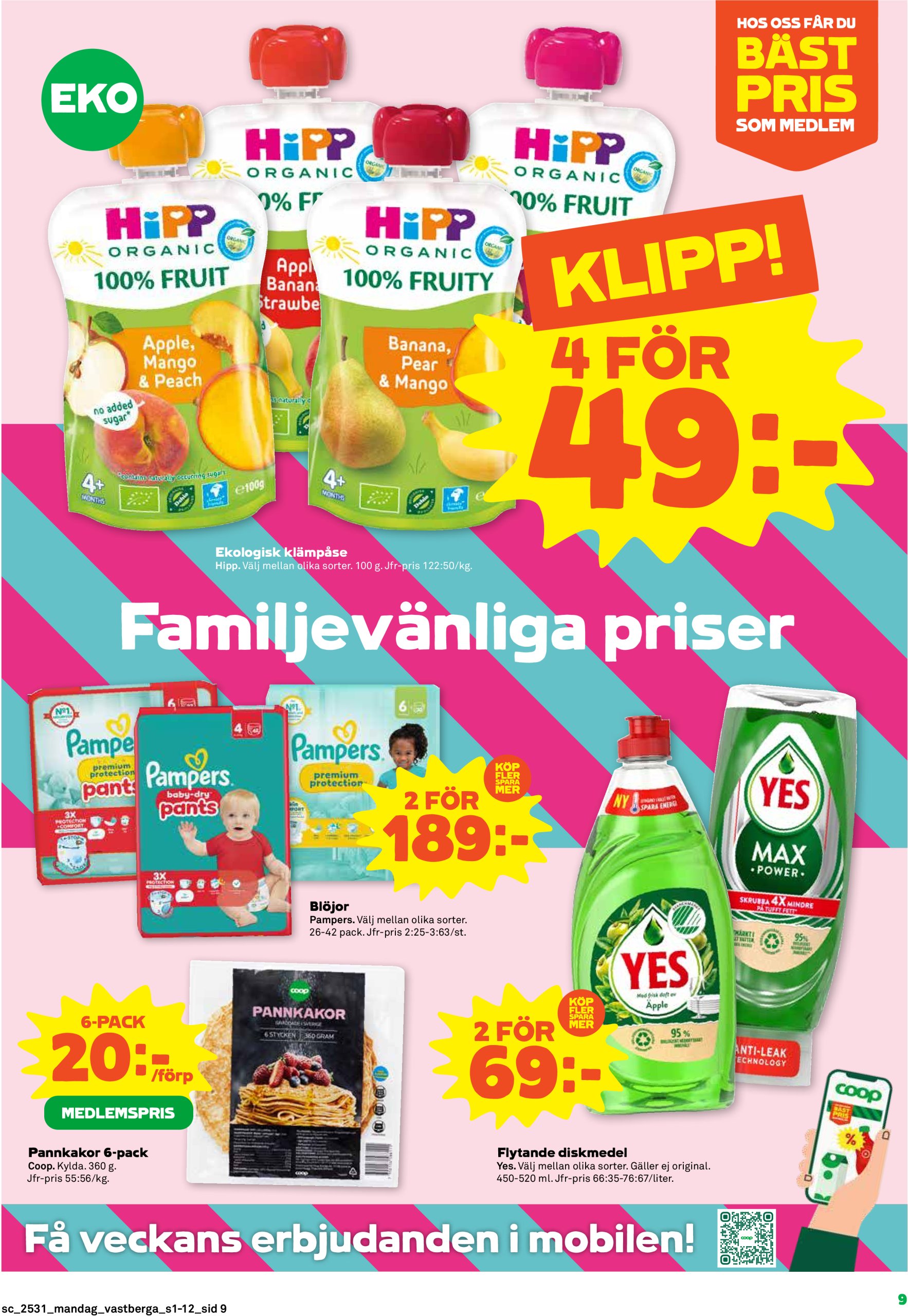coop - Stora Coop-reklambladet giltigt från 28/07 - 03/08 - page: 9