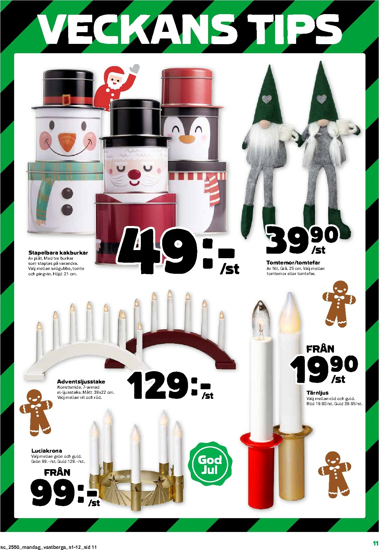 coop - Stora Coop-reklambladet giltigt från 08/12 - 14/12 - page: 11