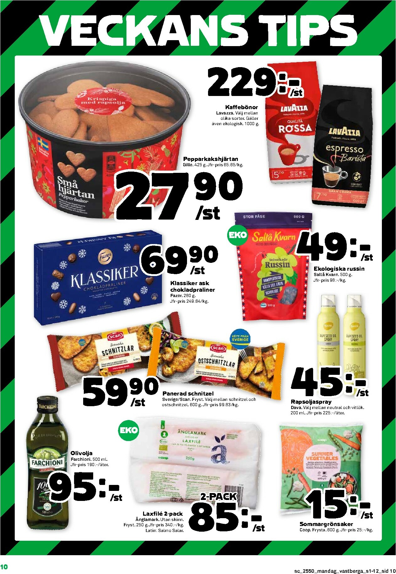 coop - Stora Coop-reklambladet giltigt från 08/12 - 14/12 - page: 10