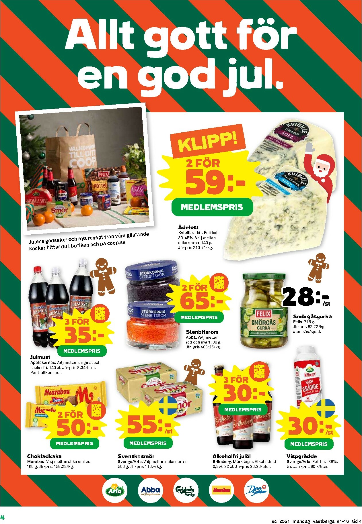 coop - Stora Coop-reklambladet giltigt från 15/12 - 24/12 - page: 4