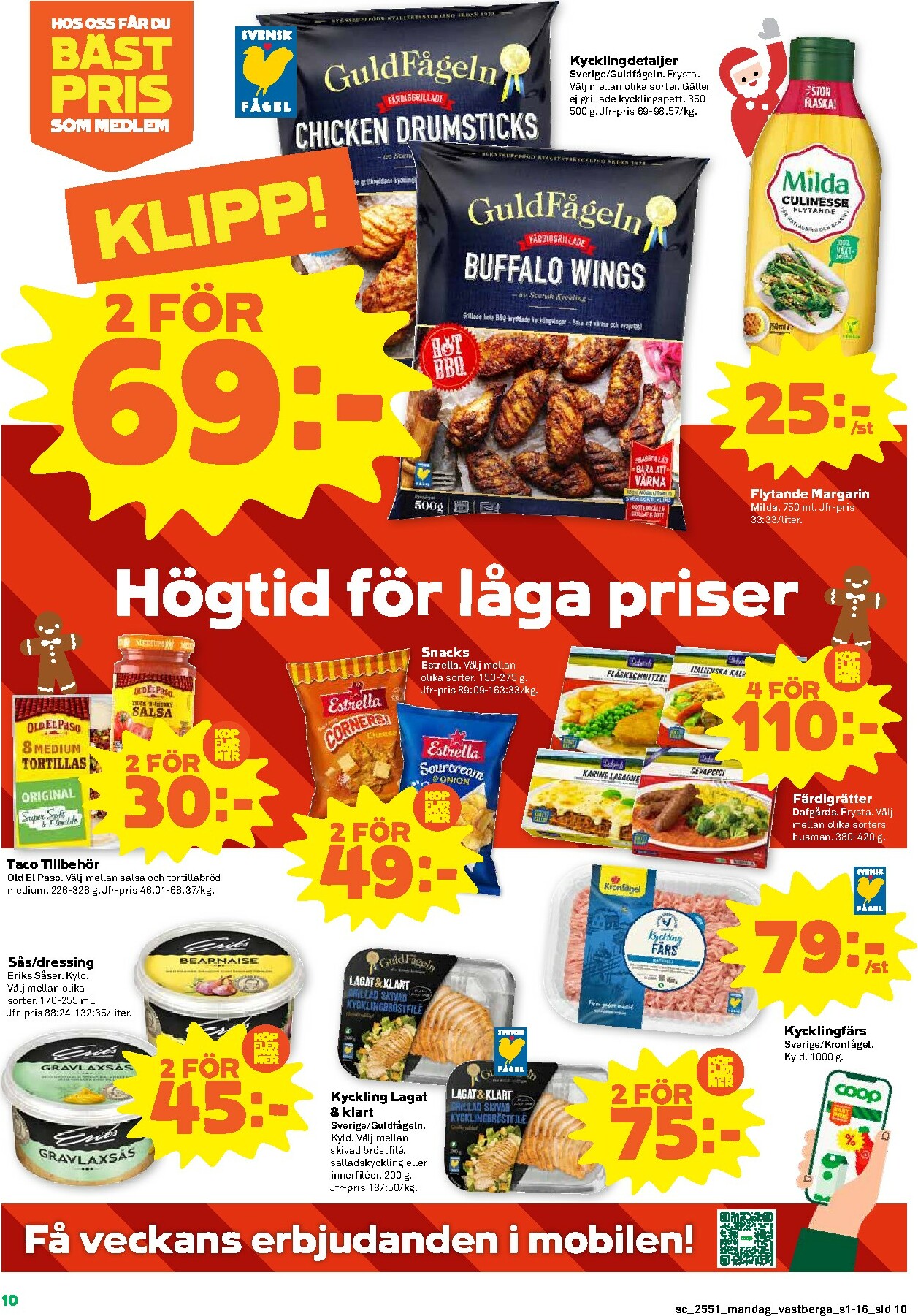 coop - Stora Coop-reklambladet giltigt från 15/12 - 24/12 - page: 10