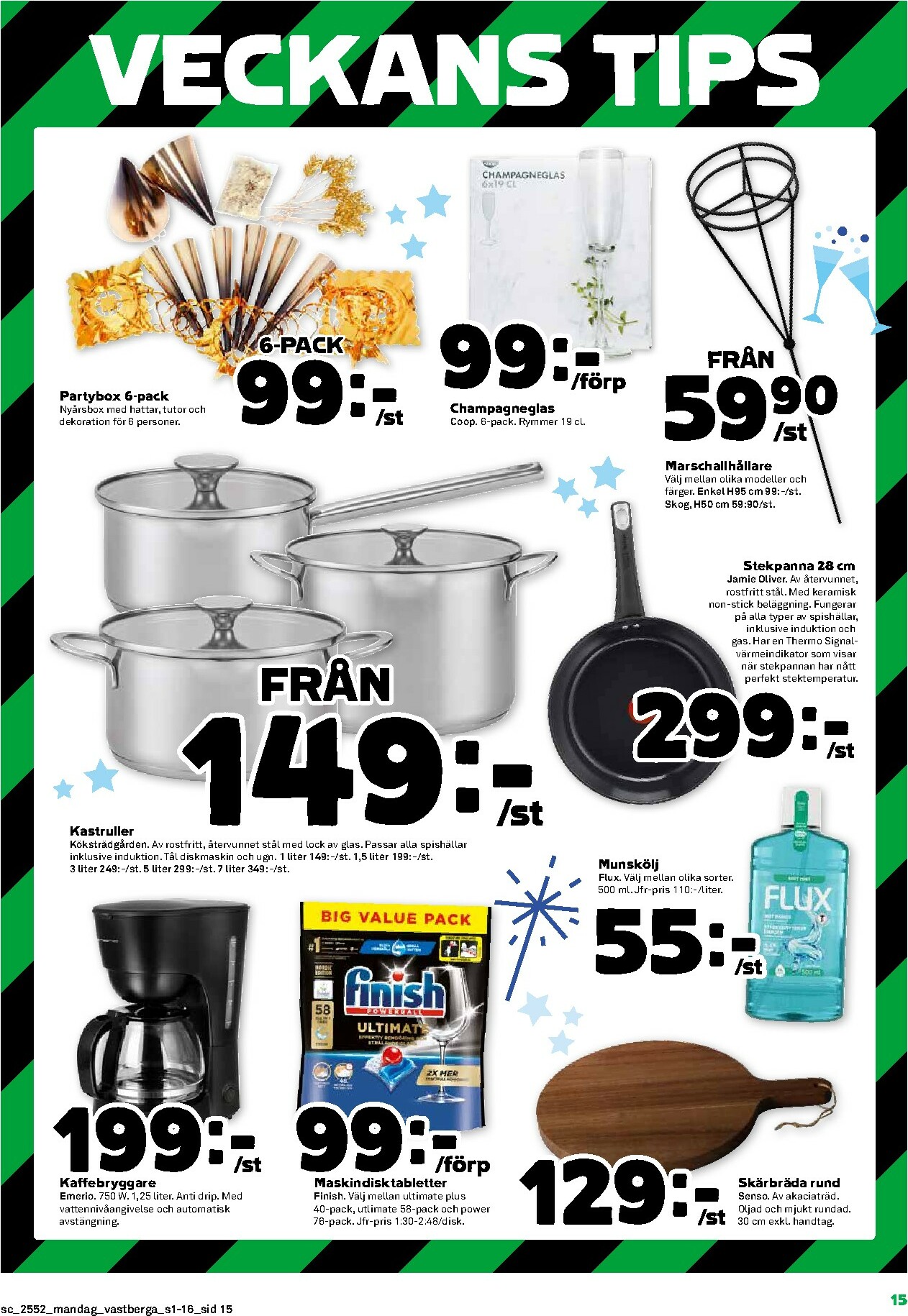 coop - Stora Coop-reklambladet giltigt från 27/12 - 04/01 - page: 15
