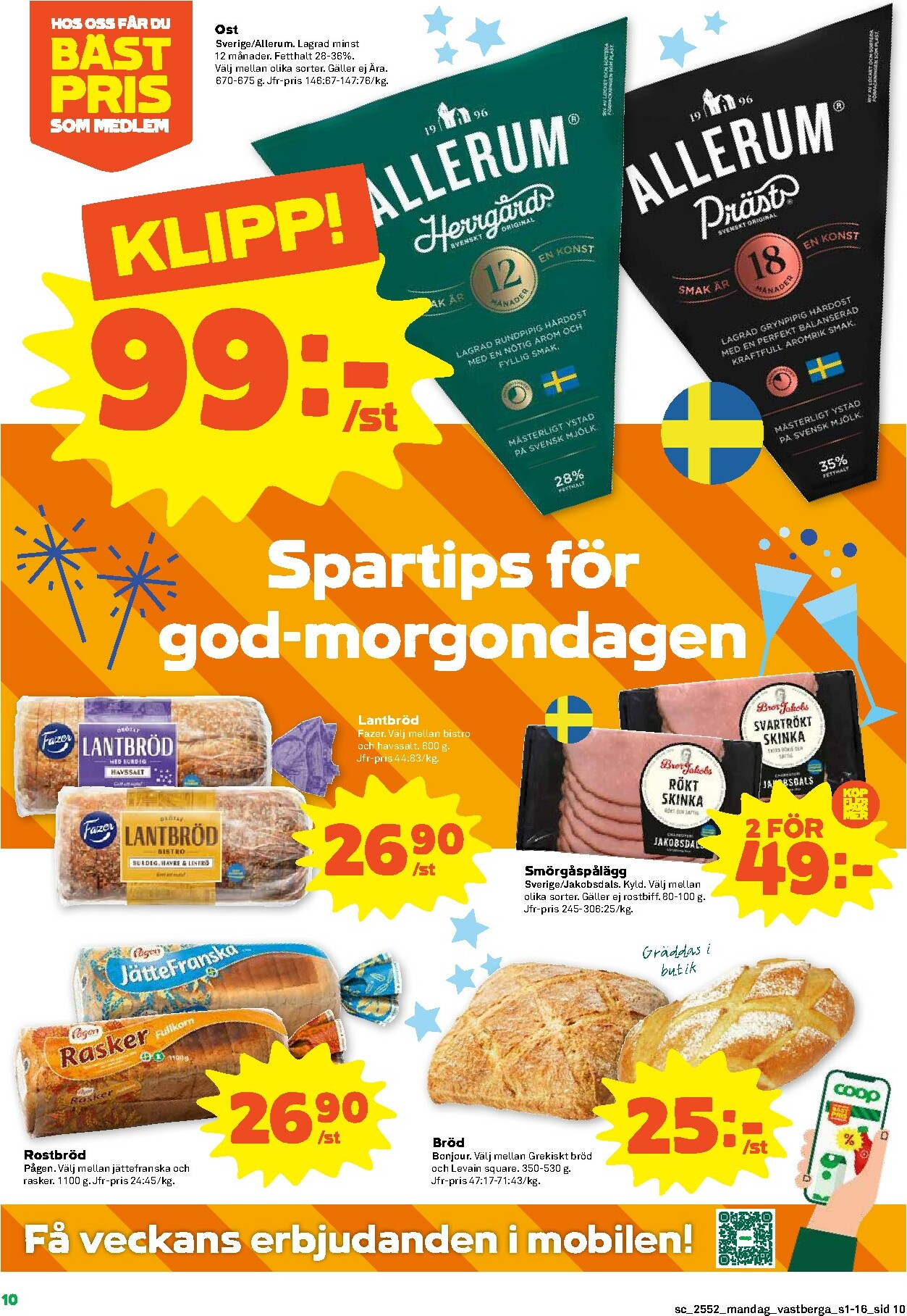 coop - Stora Coop-reklambladet giltigt från 27/12 - 04/01 - page: 10