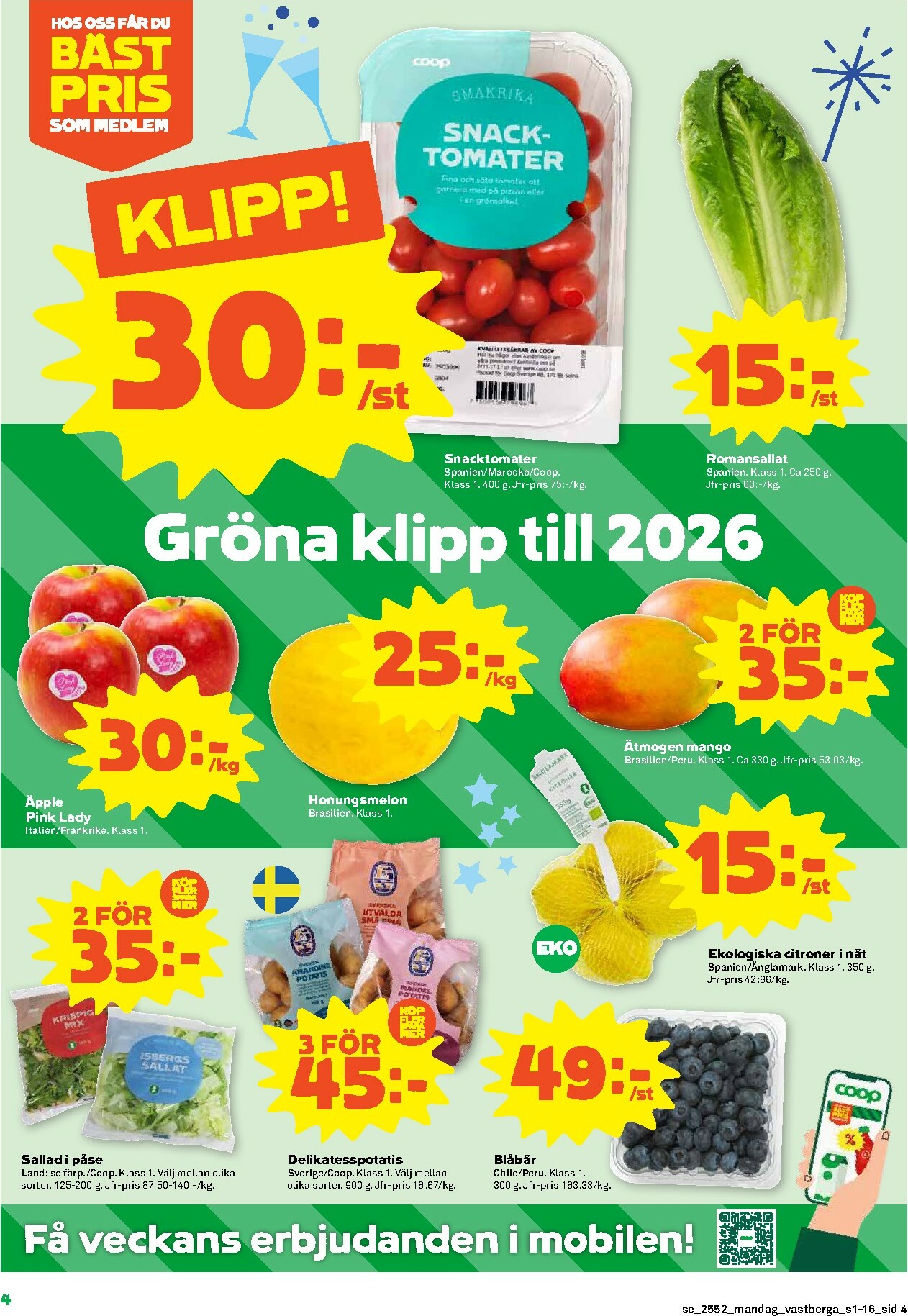 coop - Stora Coop-reklambladet giltigt från 27/12 - 04/01 - page: 4