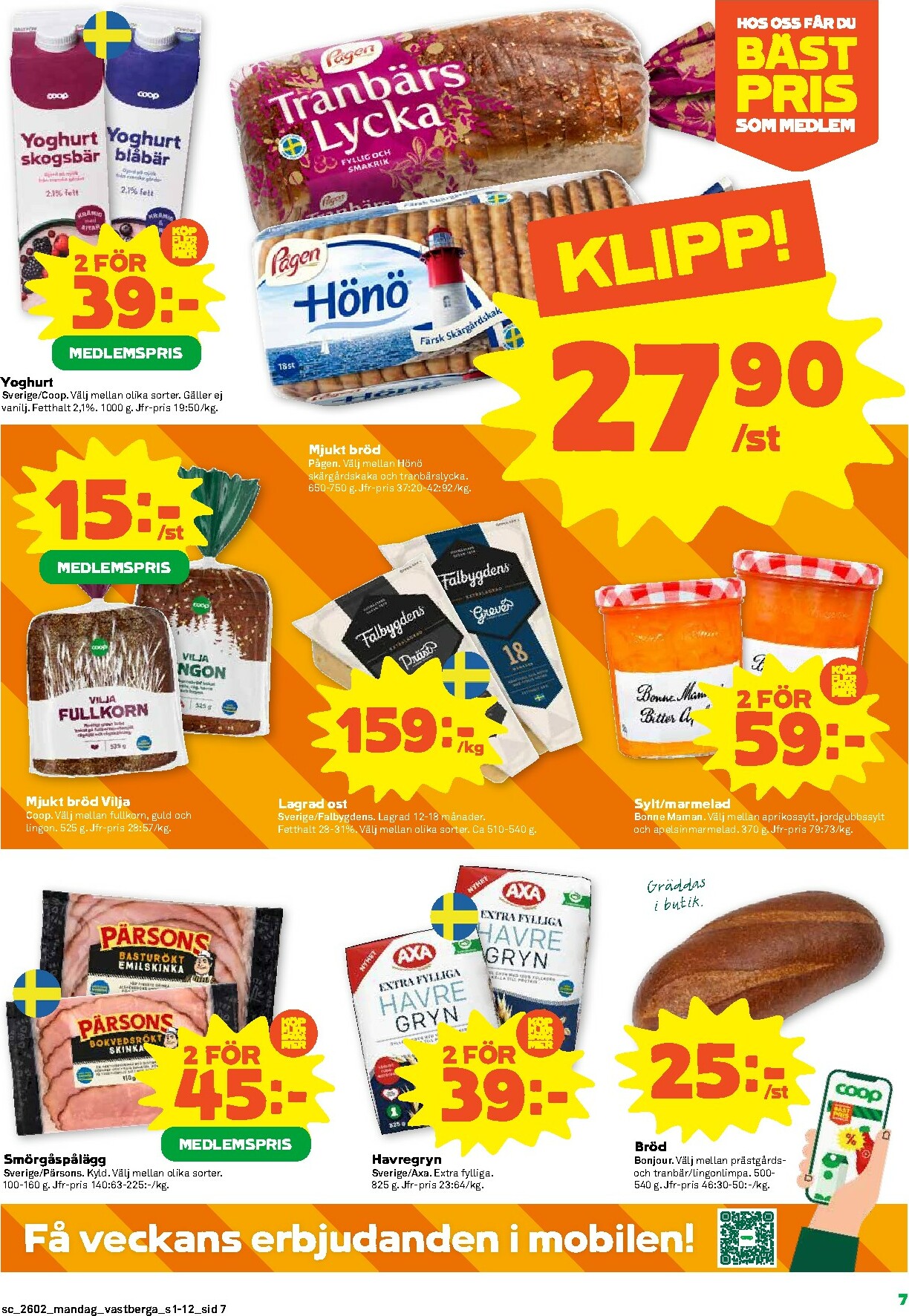 coop - Stora Coop-reklambladet giltigt från 05/01 - 11/01 - page: 7