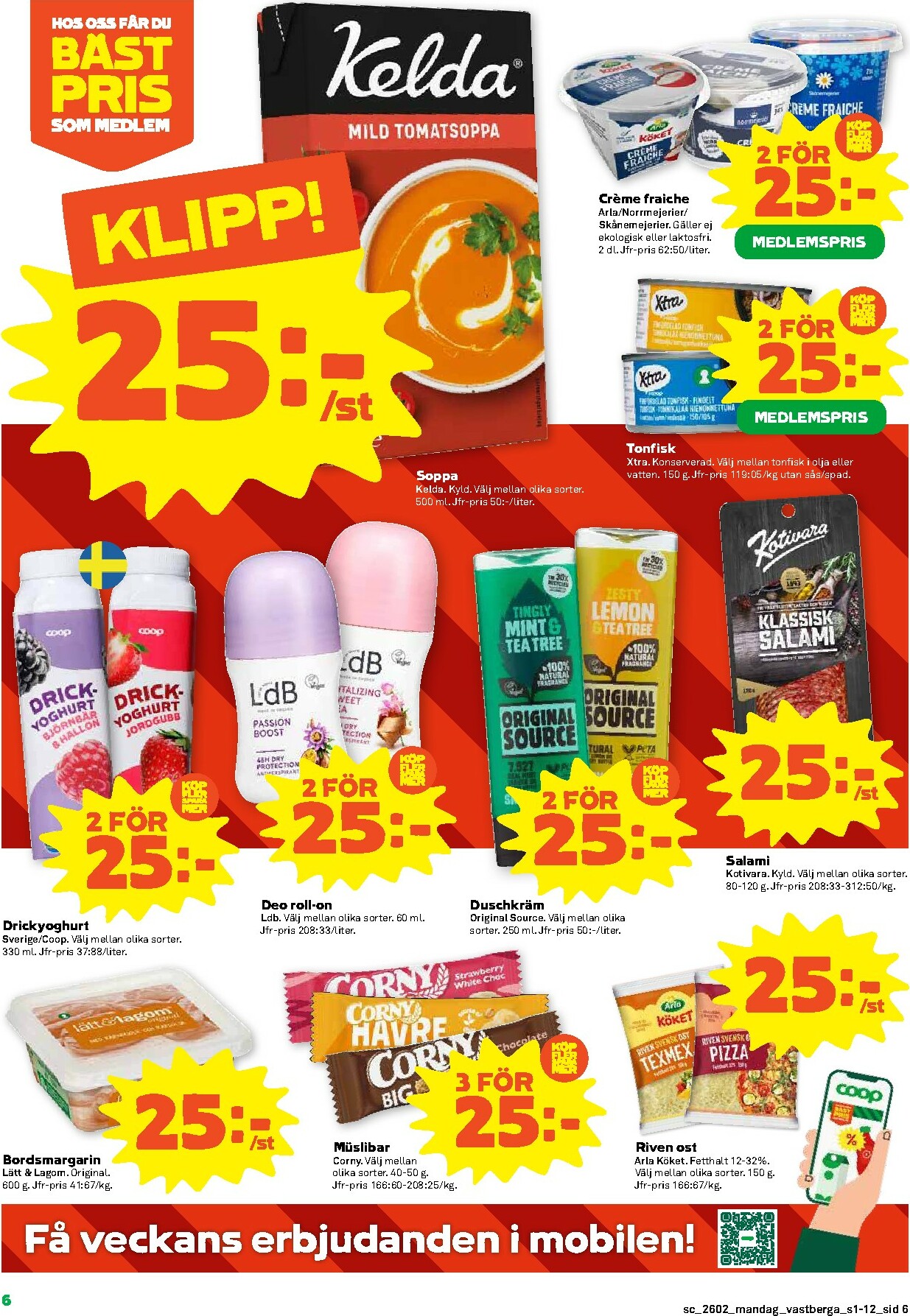 coop - Stora Coop-reklambladet giltigt från 05/01 - 11/01 - page: 6