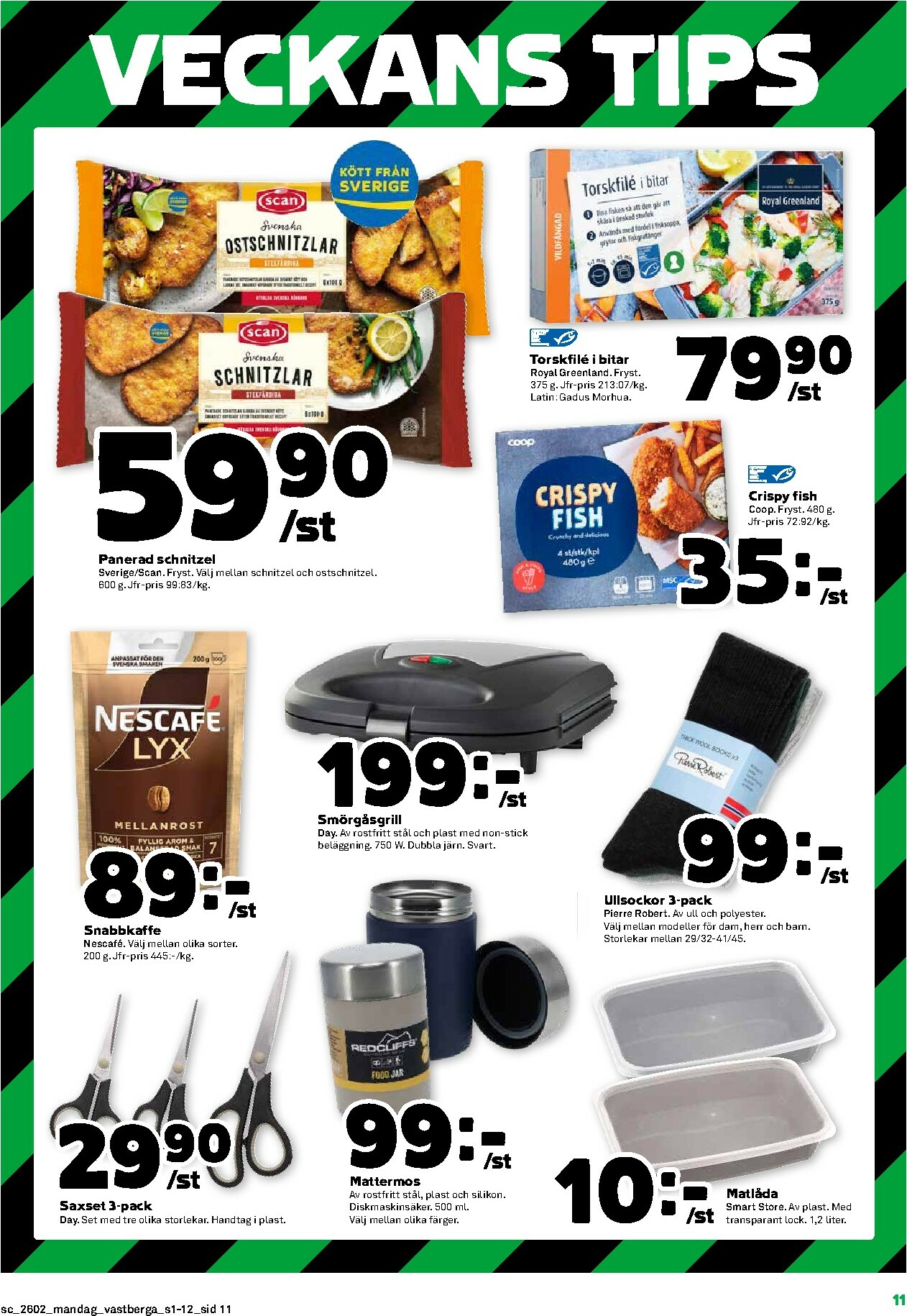 coop - Stora Coop-reklambladet giltigt från 05/01 - 11/01 - page: 11