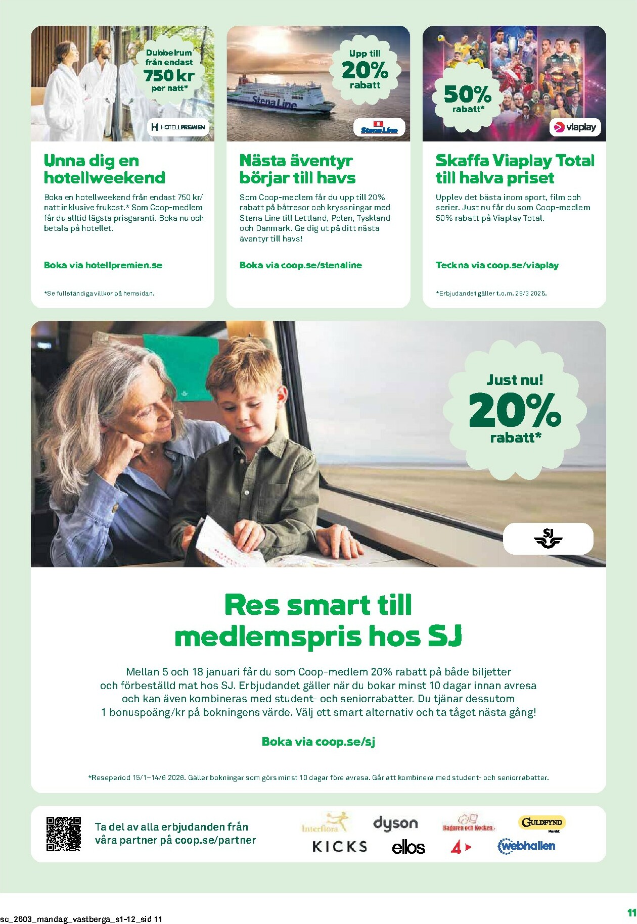 coop - Stora Coop-reklambladet giltigt från 12/01 - 18/01 - page: 11