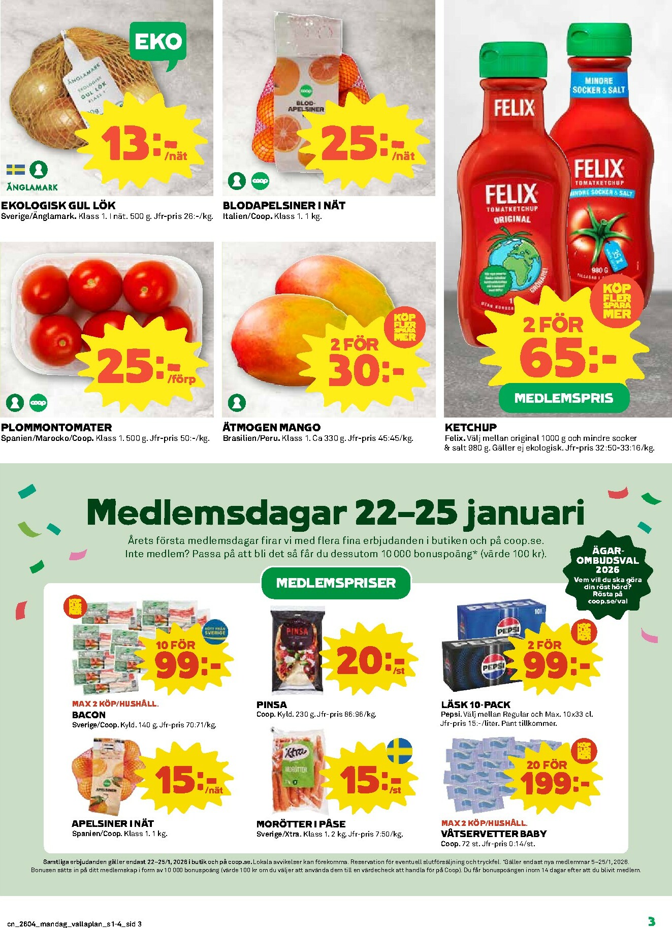 coop - Coop-reklambladet giltigt från 19/01 - 25/01 - page: 3