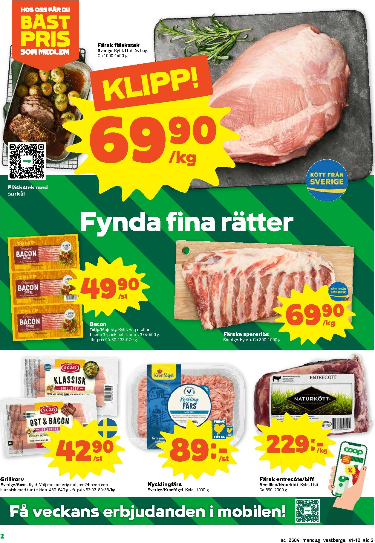 coop - Stora Coop-reklambladet giltigt från 19/01 - 25/01 - page: 2