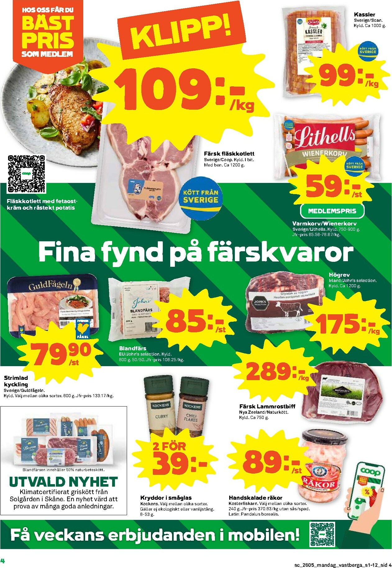 coop - Stora Coop-reklambladet giltigt från 26/01 - 01/02 - page: 4