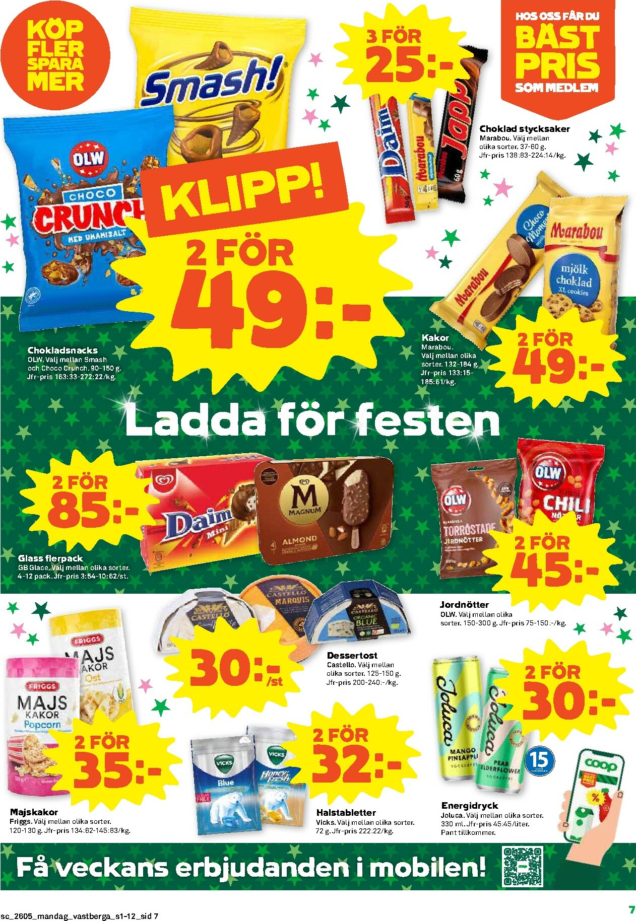 coop - Stora Coop-reklambladet giltigt från 26/01 - 01/02 - page: 7