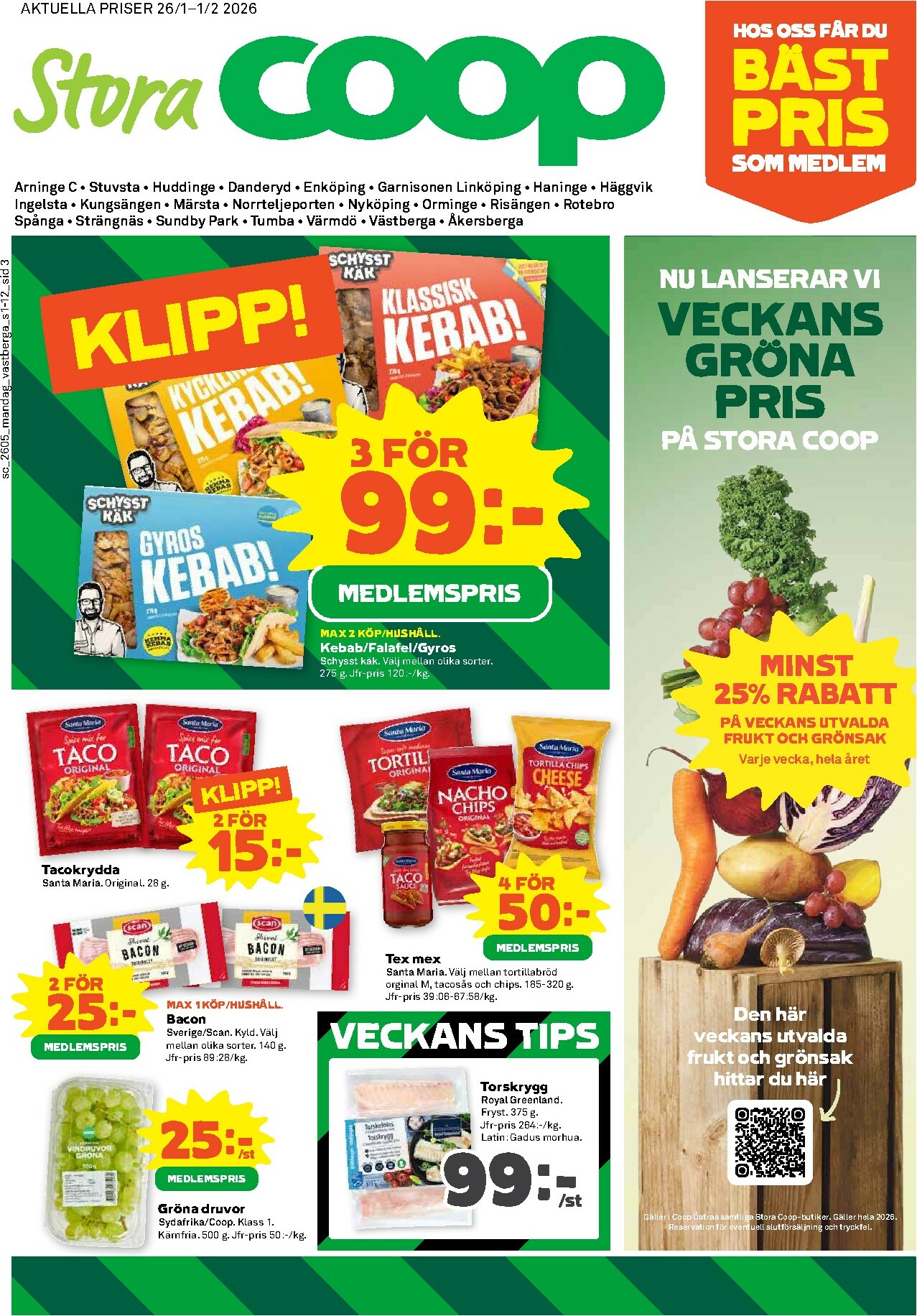 coop - Stora Coop-reklambladet giltigt från 26/01 - 01/02 - page: 3