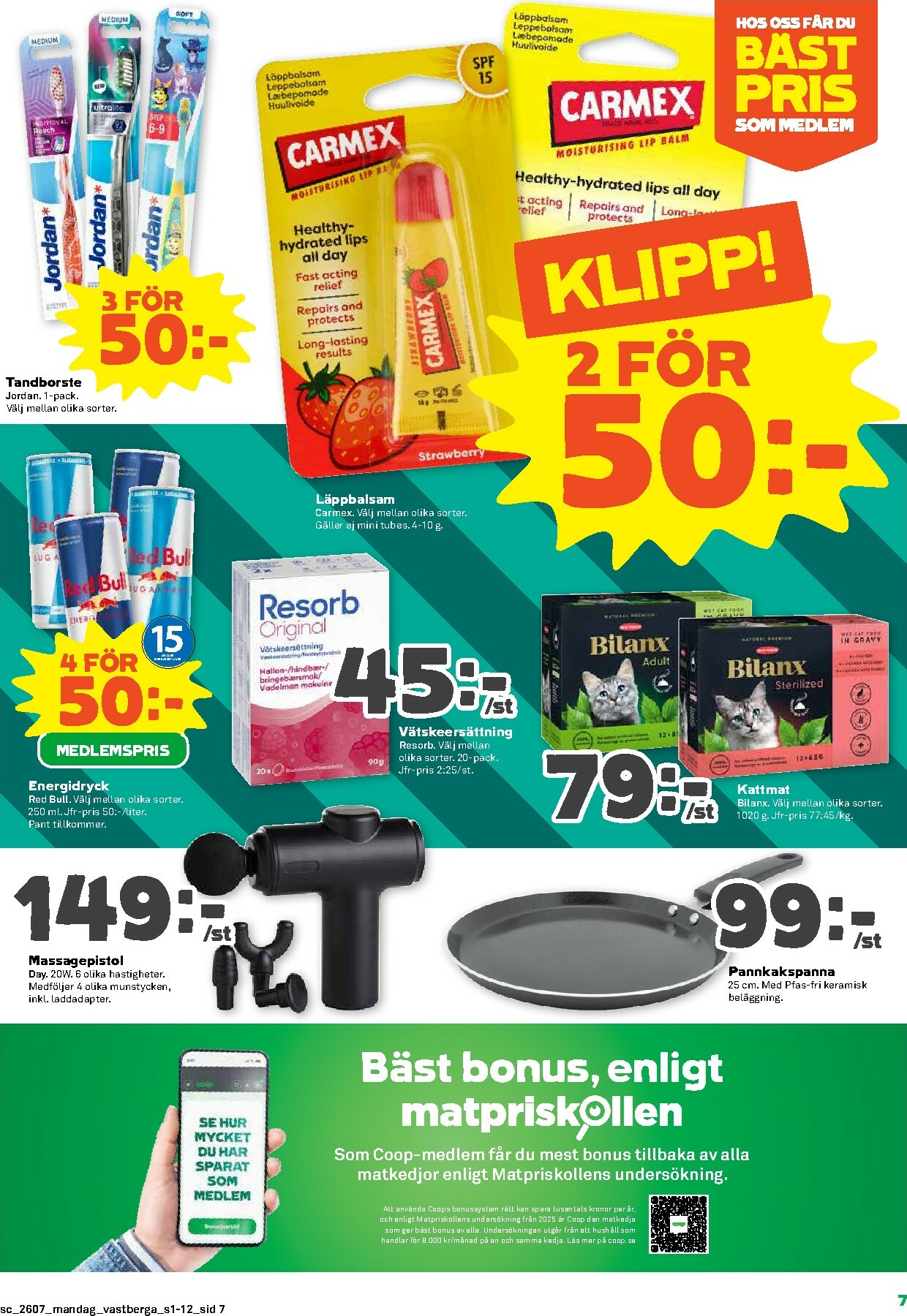 coop - Stora Coop-reklambladet giltigt från 09/02/2026 - 15/02/2026 - page: 7