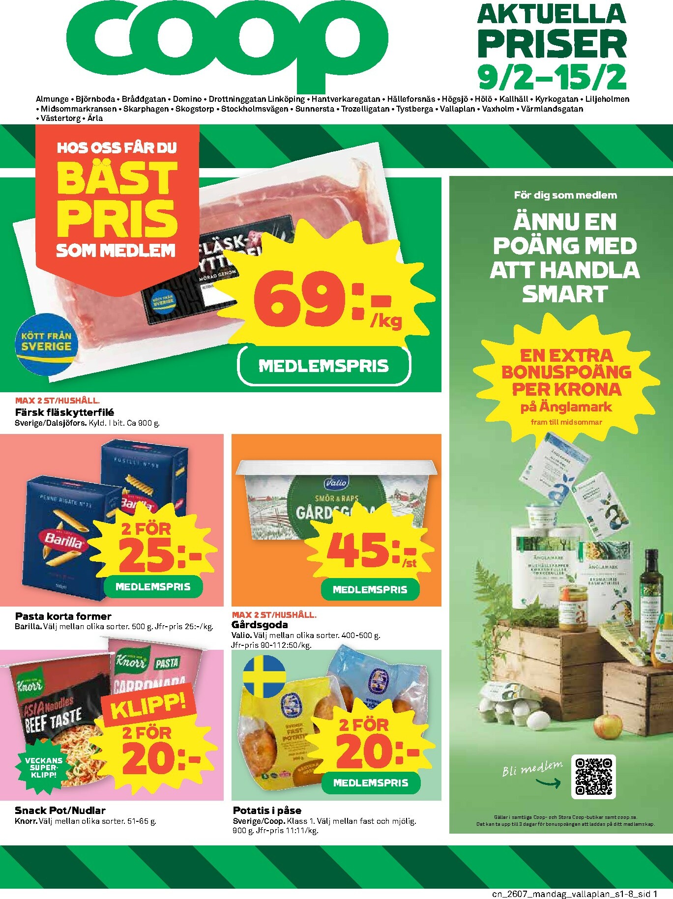 coop - Coop-reklambladet giltigt från 09/02/2026 - 15/02/2026