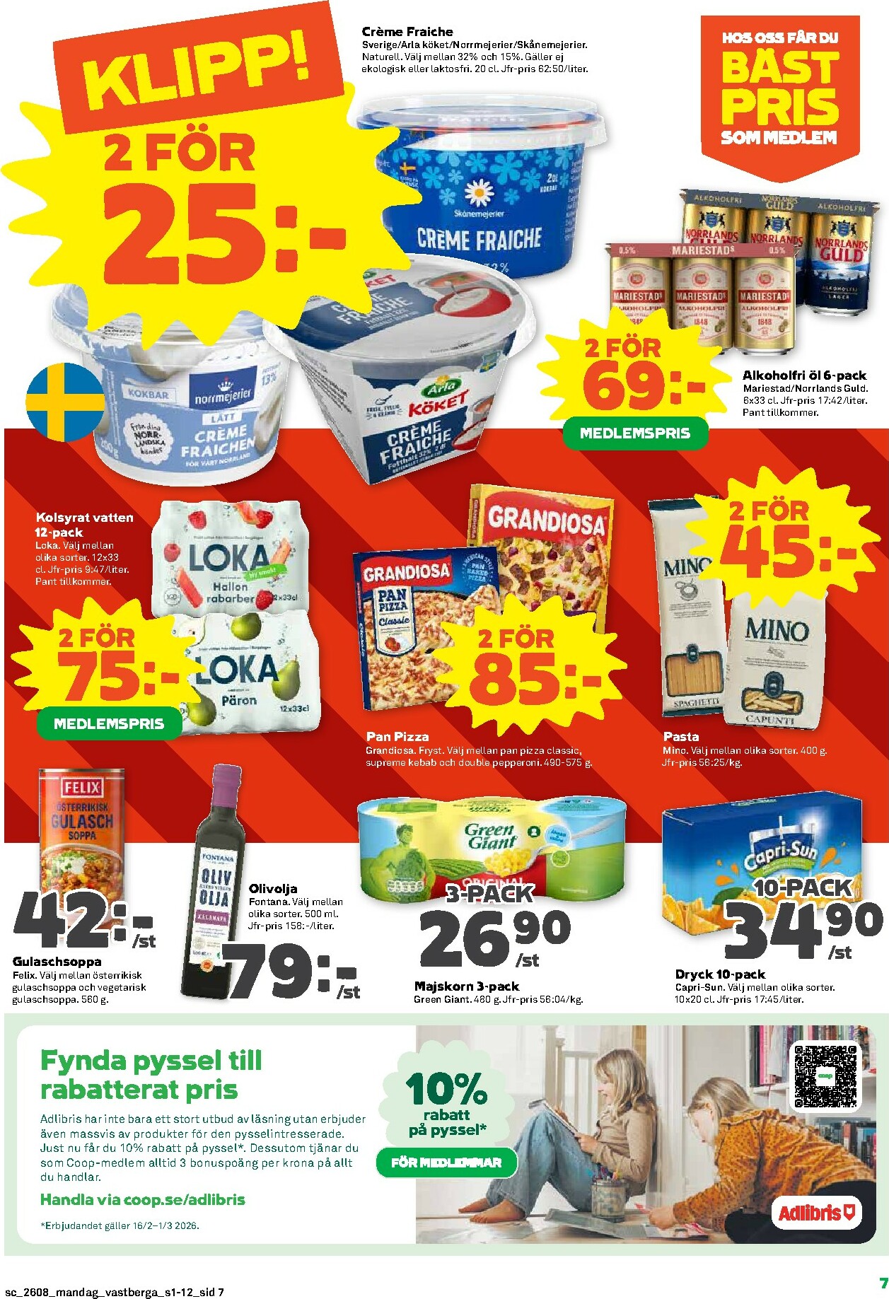 coop - Stora Coop-reklambladet giltigt från 16/02/2026 - 22/02/2026 - page: 7