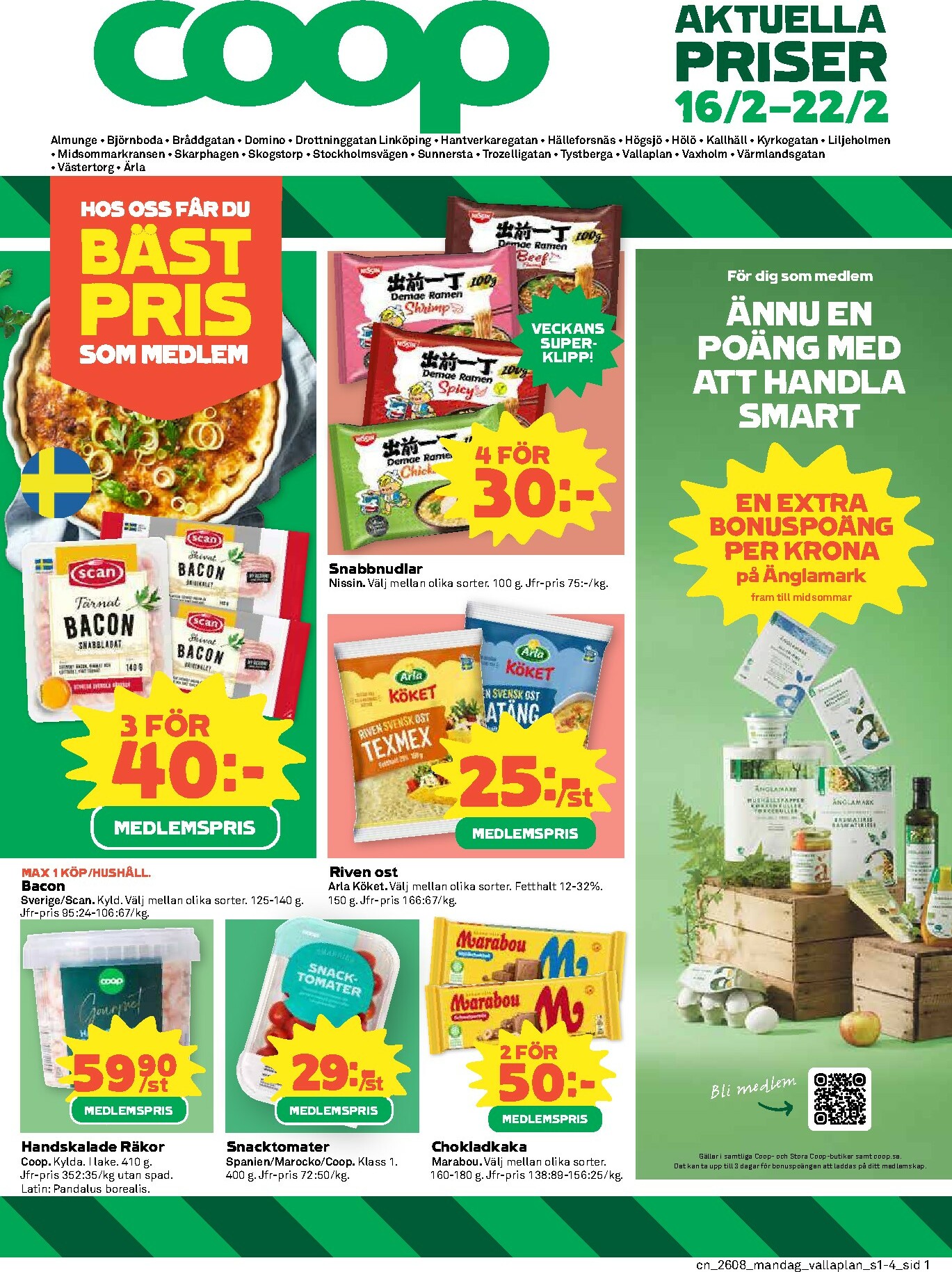 coop - Coop-reklambladet giltigt från 16/02/2026 - 22/02/2026
