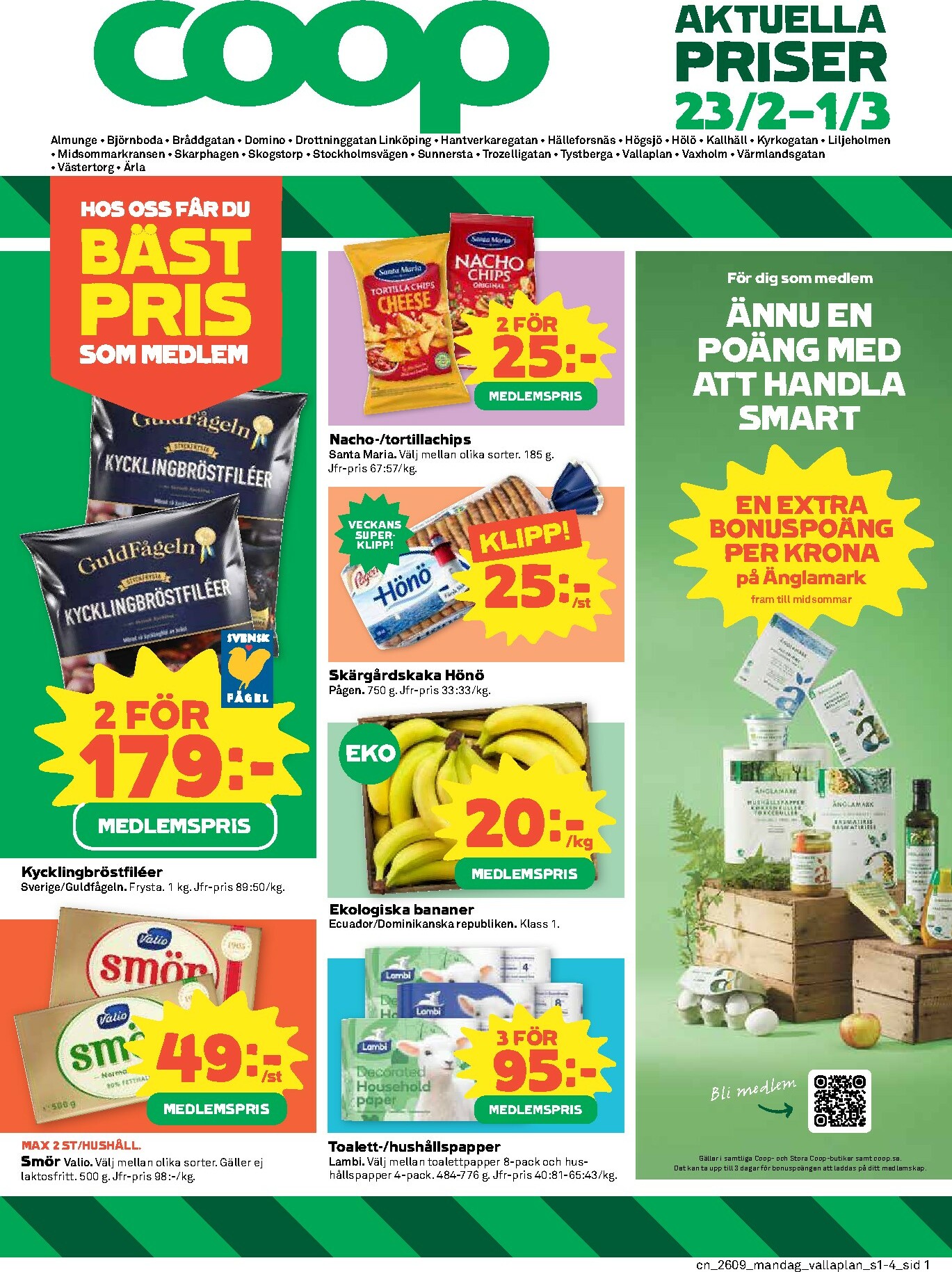 coop - Coop-reklambladet giltigt från 23/02/2026 - 01/03/2026