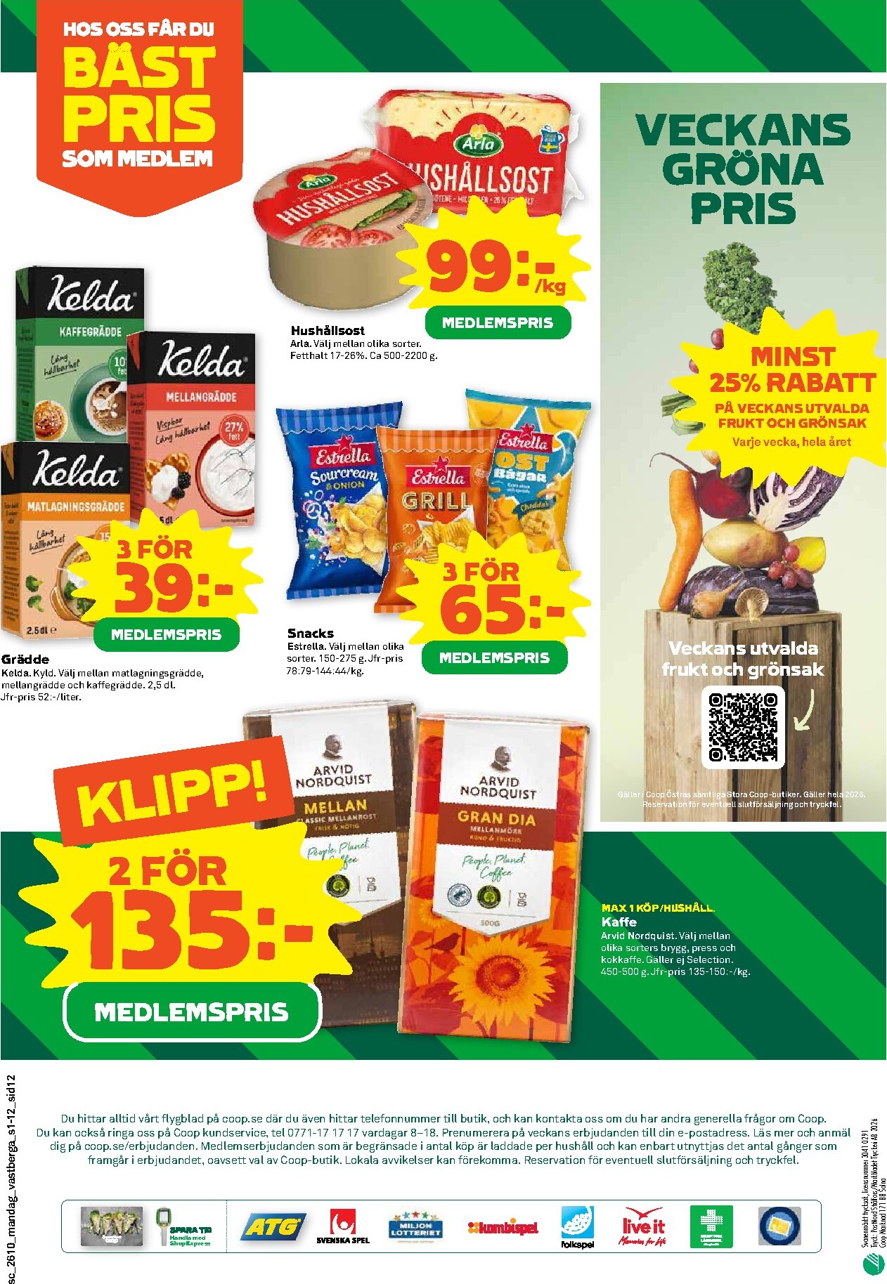 coop - Stora Coop-reklambladet giltigt från 02/03/2026 - 08/03/2026 - page: 12