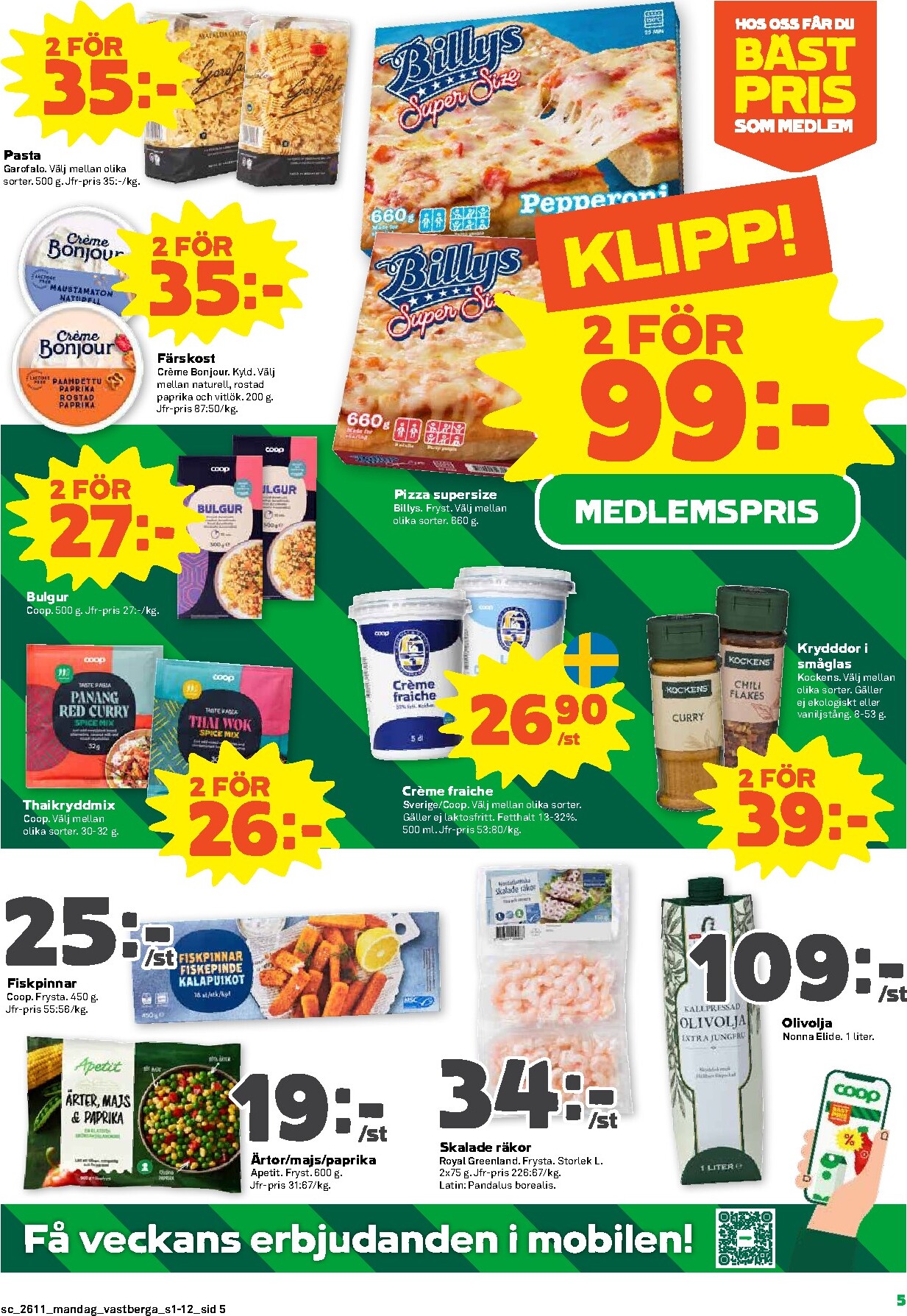 coop - Stora Coop-reklambladet giltigt från 09/03/2026 - 15/03/2026 - page: 5