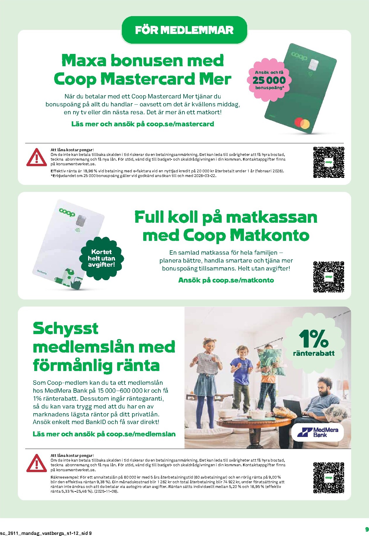 coop - Stora Coop-reklambladet giltigt från 09/03/2026 - 15/03/2026 - page: 9