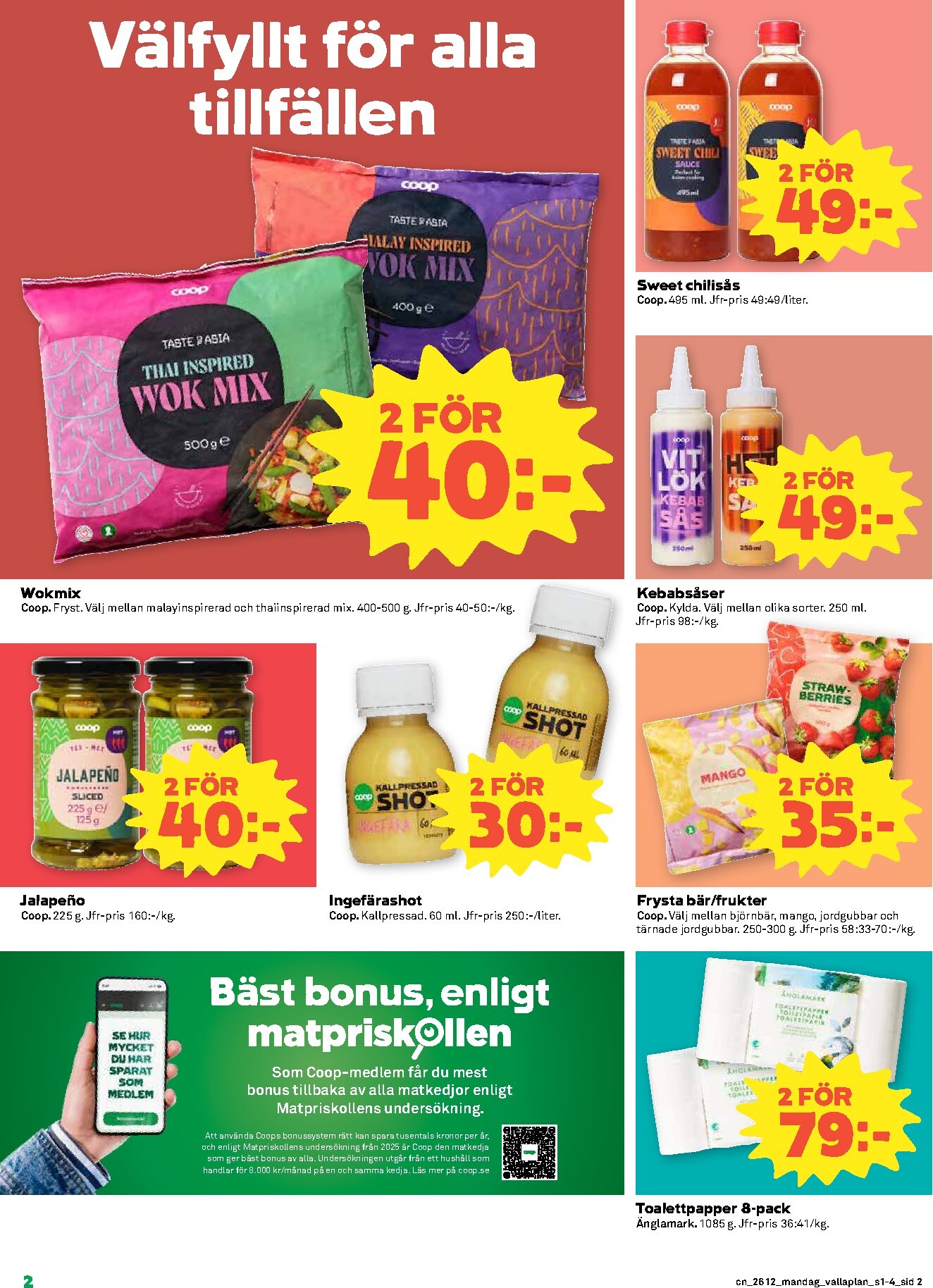 coop - Coop-reklambladet giltigt från 16/03/2026 - 22/03/2026 - page: 2