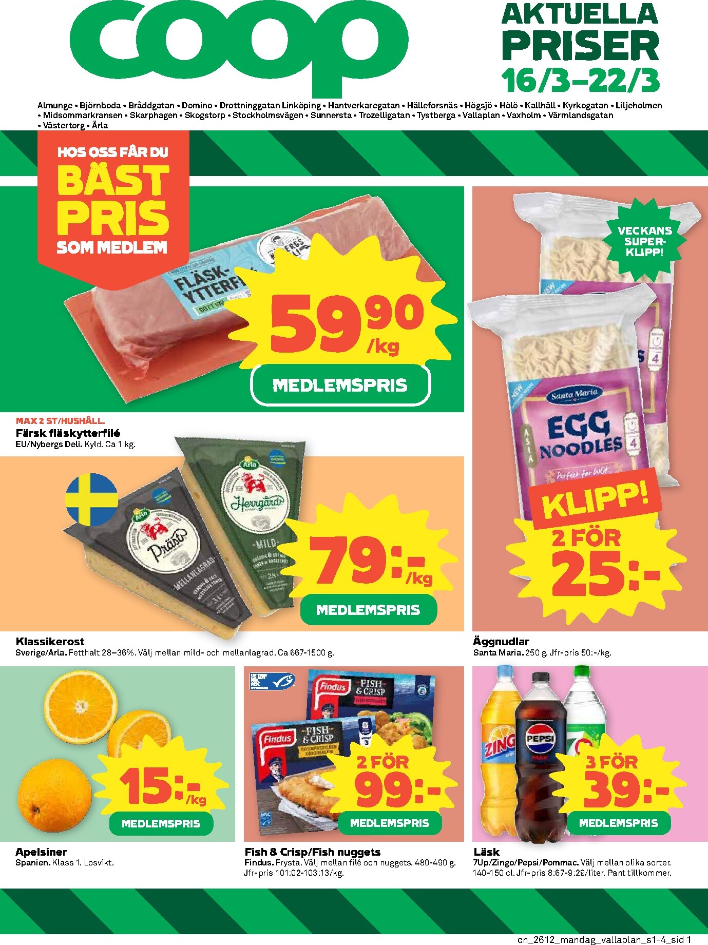 coop - Coop-reklambladet giltigt från 16/03/2026 - 22/03/2026