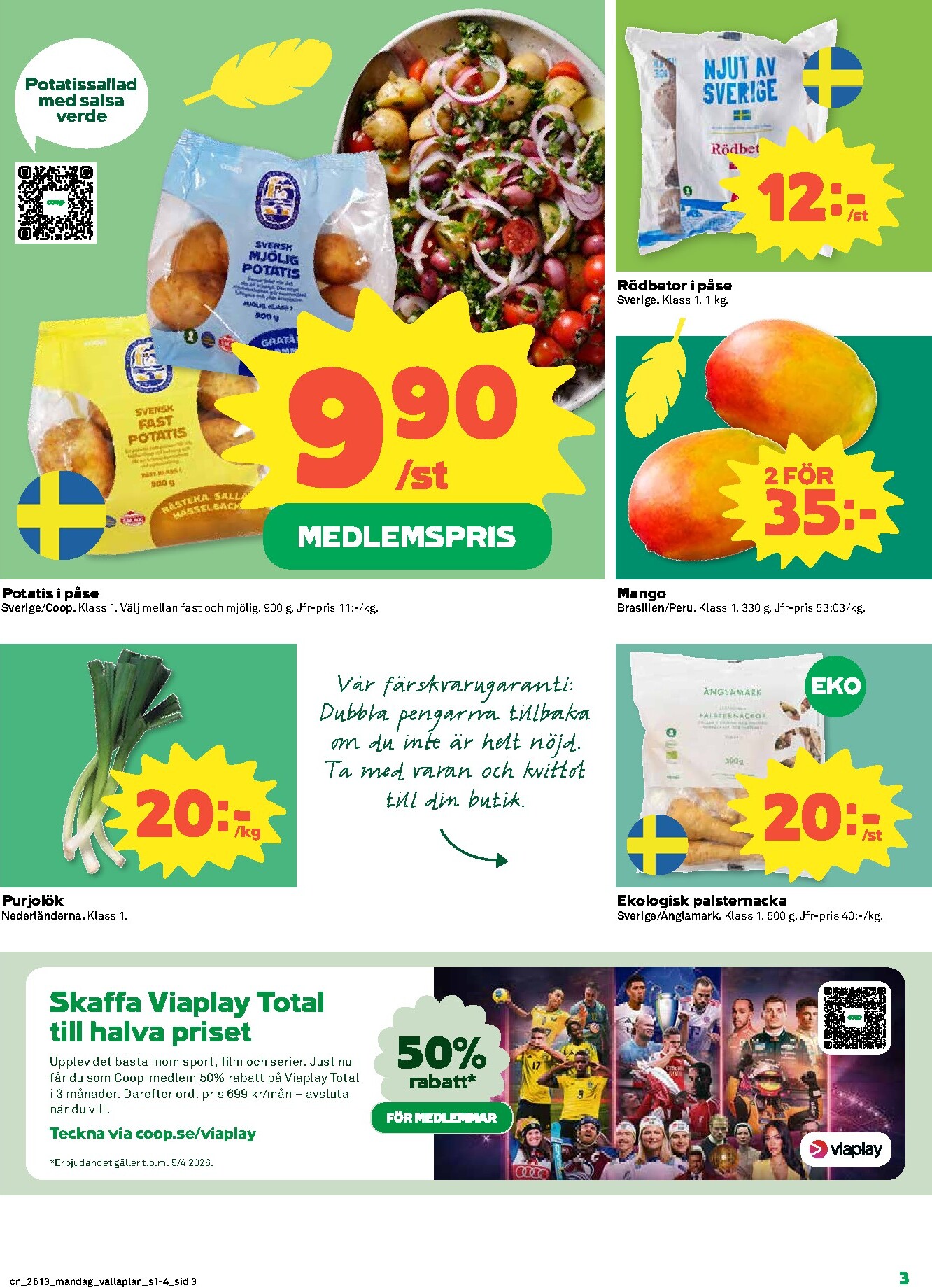 coop - Coop-reklambladet giltigt från 23/03/2026 - 29/03/2026 - page: 3