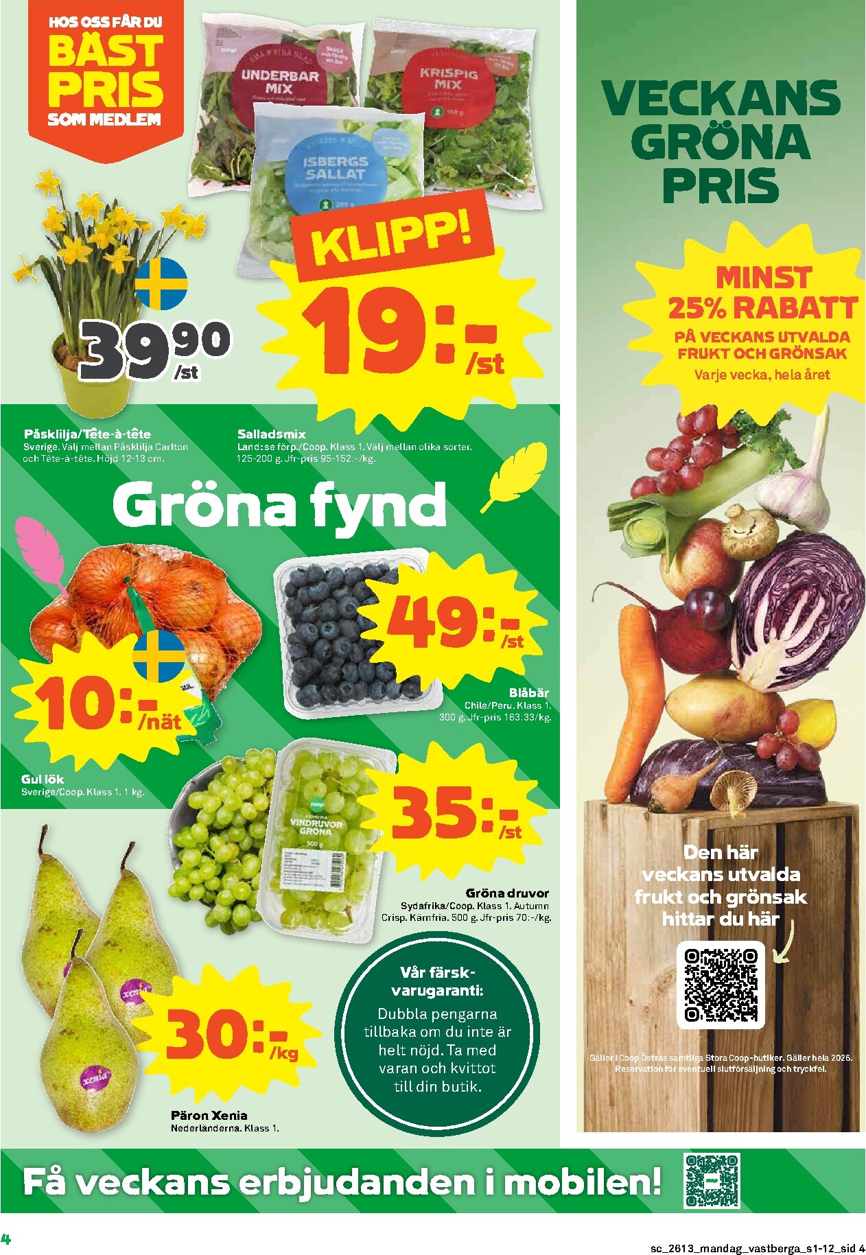 coop - Stora Coop-reklambladet giltigt från 23/03/2026 - 29/03/2026 - page: 4