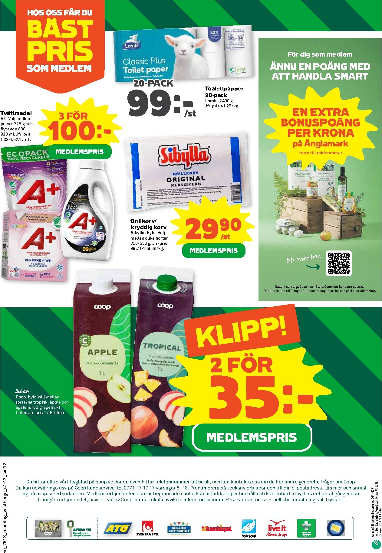 coop - Stora Coop-reklambladet giltigt från 23/03/2026 - 29/03/2026 - page: 12