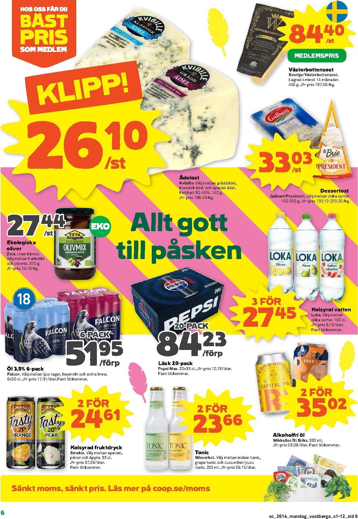 coop - Stora Coop-reklambladet giltigt från 30/03/2026 - 06/04/2026 - page: 6