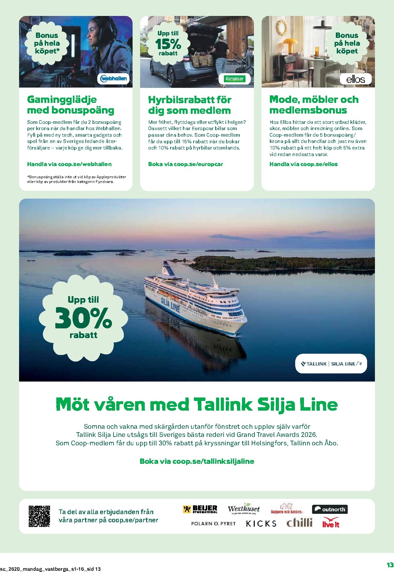 coop - Stora Coop reklamblad för nästa vecka från måndag 11/05/2026 till söndag 17/05/2026 - page: 13