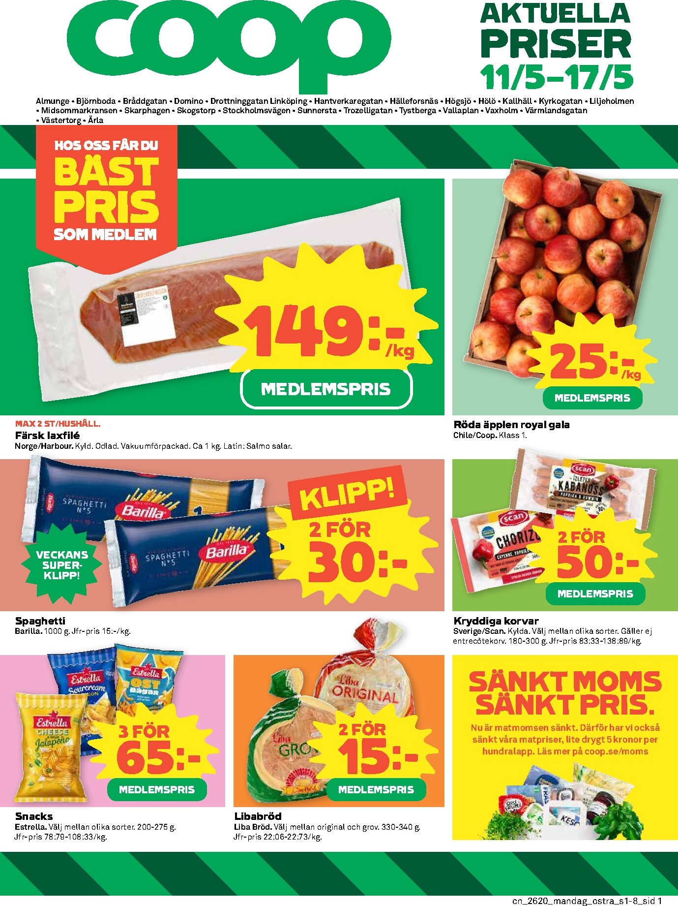 coop - Coop reklamblad för nästa vecka från måndag 11/05/2026 till söndag 17/05/2026
