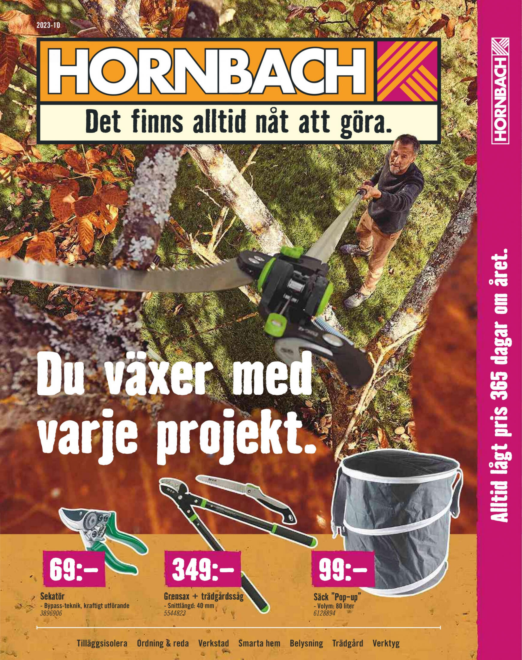 hornbach - Hornbach-broschyr från Söndag 01.10.