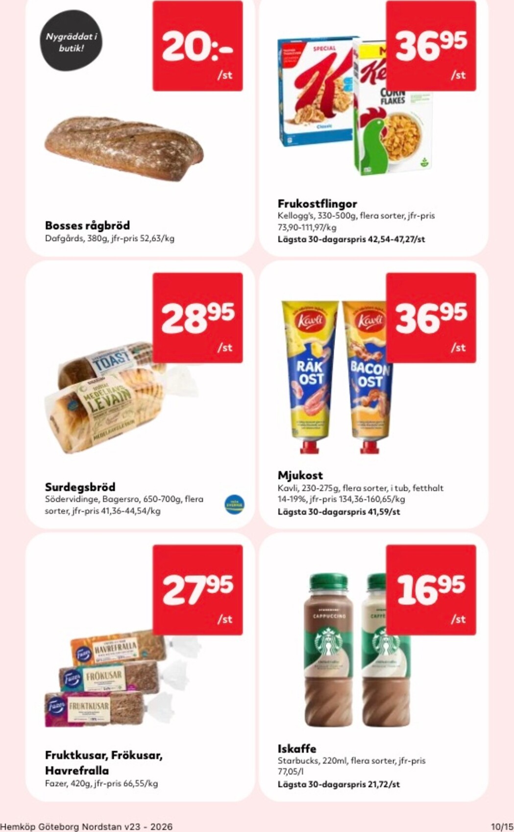 hemkop - Aktuellt Hemköp reklamblad från måndag, 01/06/2026 till söndag, 07/06/2026 - page: 10