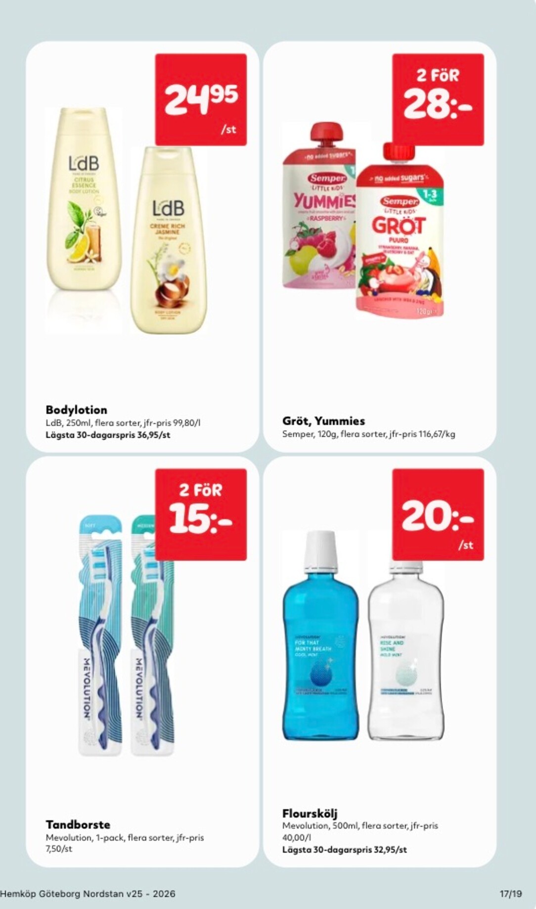 hemkop - Aktuellt Hemköp reklamblad från måndag, 15/06/2026 till söndag, 21/06/2026 - page: 17