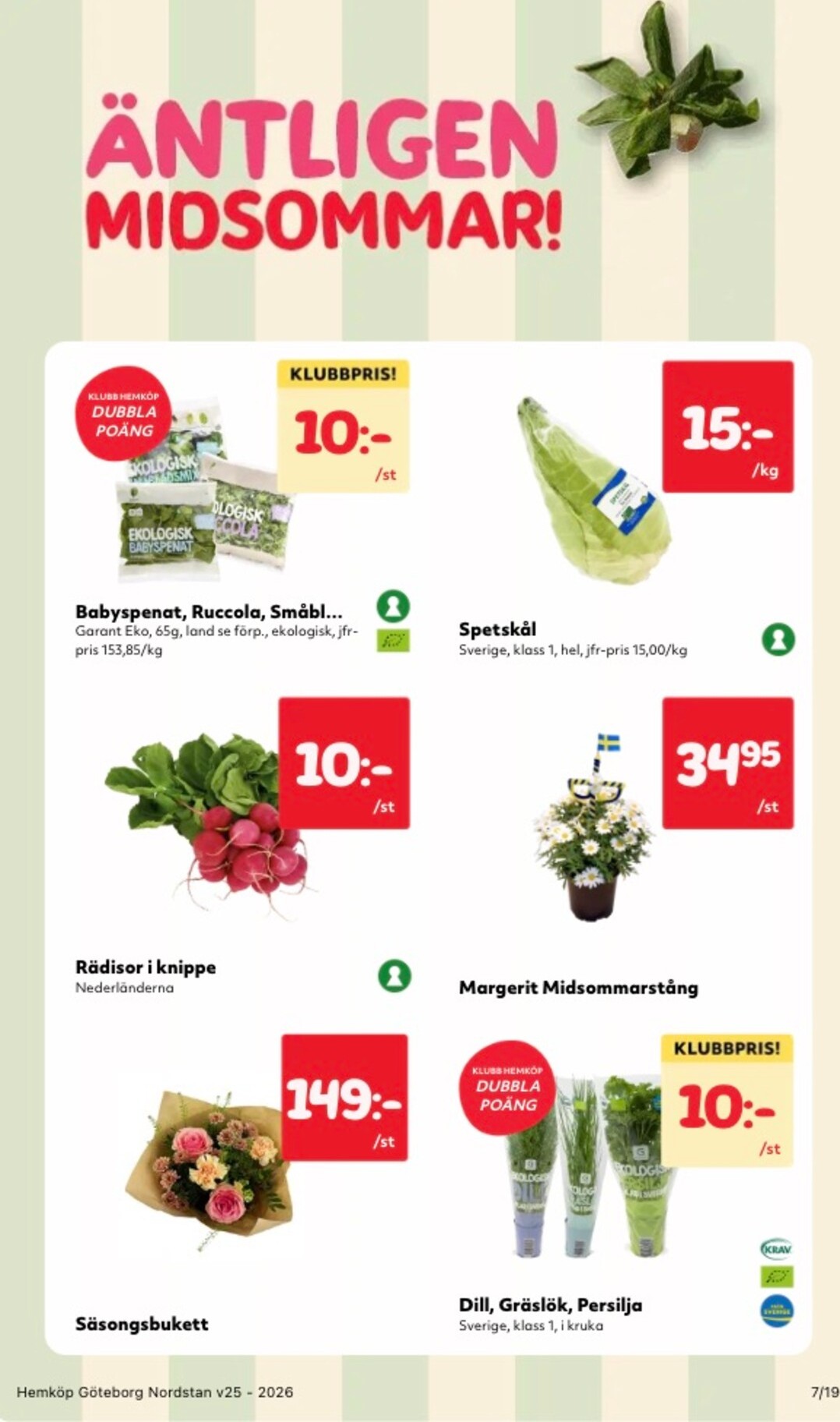 hemkop - Aktuellt Hemköp reklamblad från måndag, 15/06/2026 till söndag, 21/06/2026 - page: 7