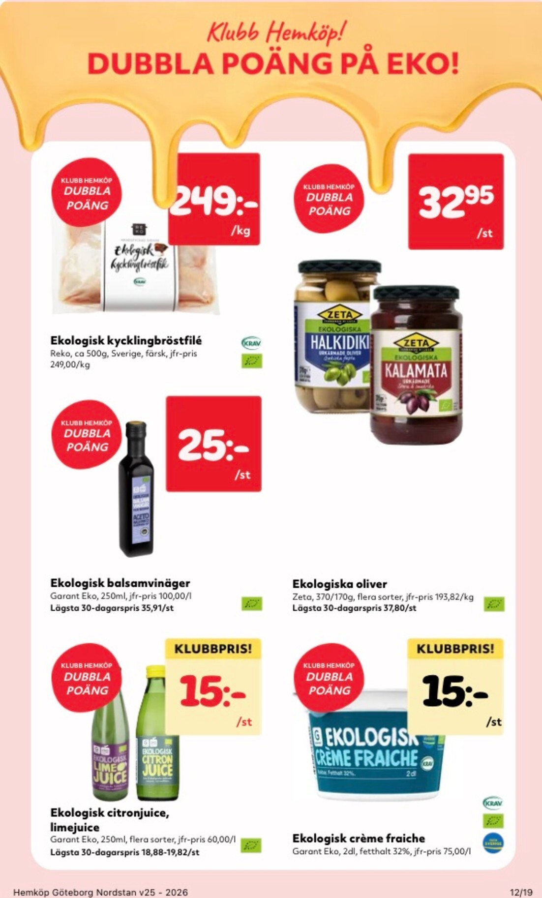 hemkop - Aktuellt Hemköp reklamblad från måndag, 15/06/2026 till söndag, 21/06/2026 - page: 12
