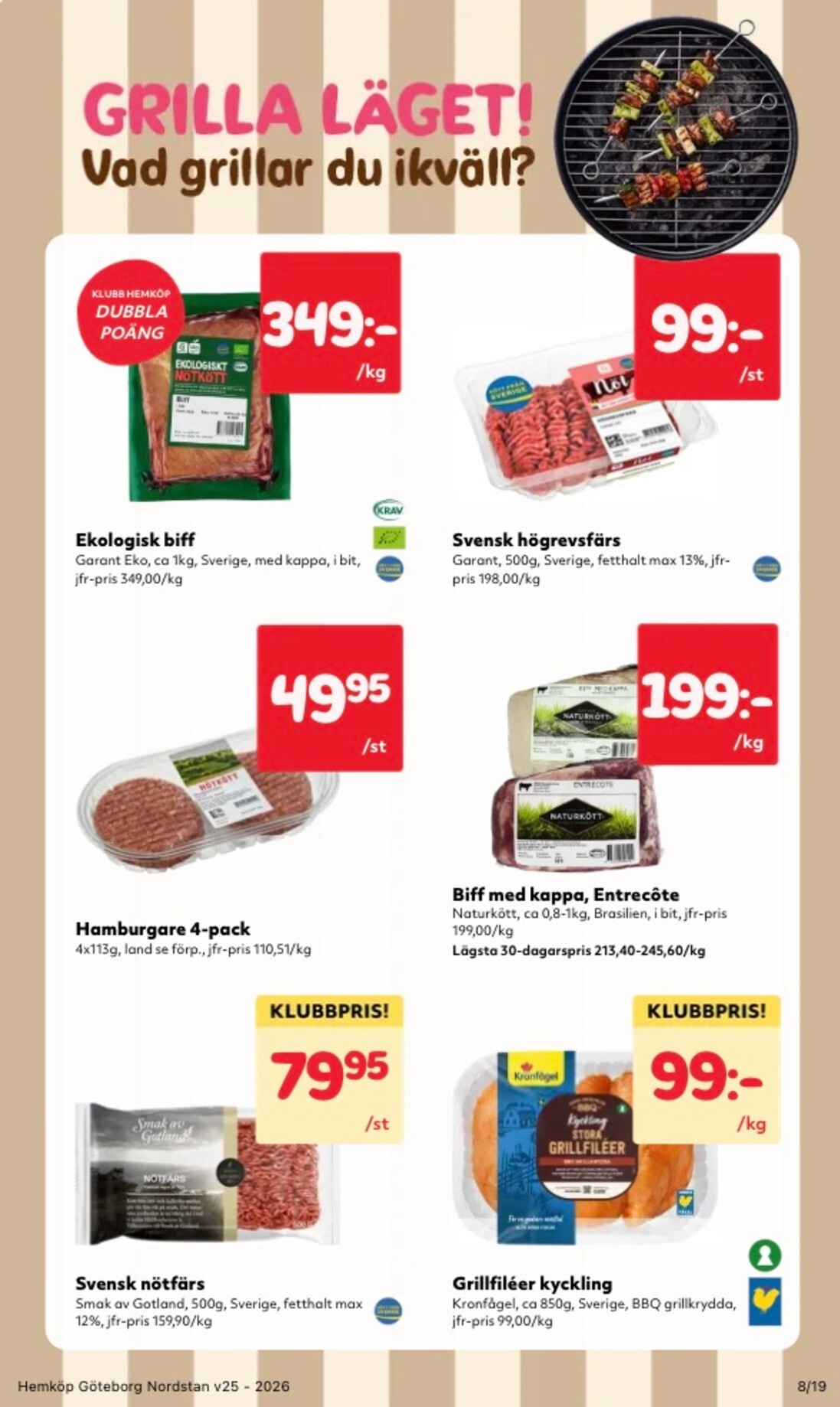 hemkop - Aktuellt Hemköp reklamblad från måndag, 15/06/2026 till söndag, 21/06/2026 - page: 8