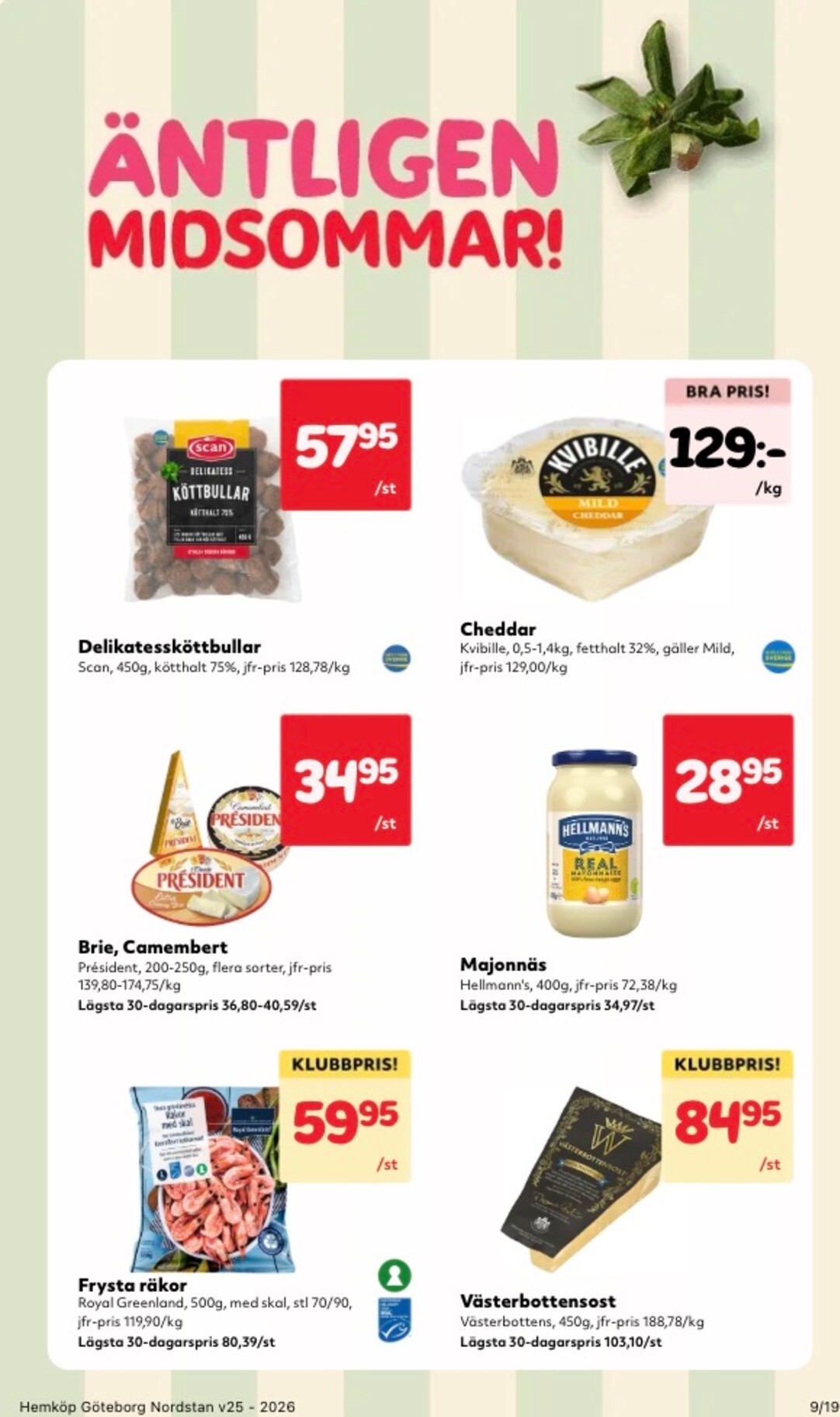 hemkop - Aktuellt Hemköp reklamblad från måndag, 15/06/2026 till söndag, 21/06/2026 - page: 9